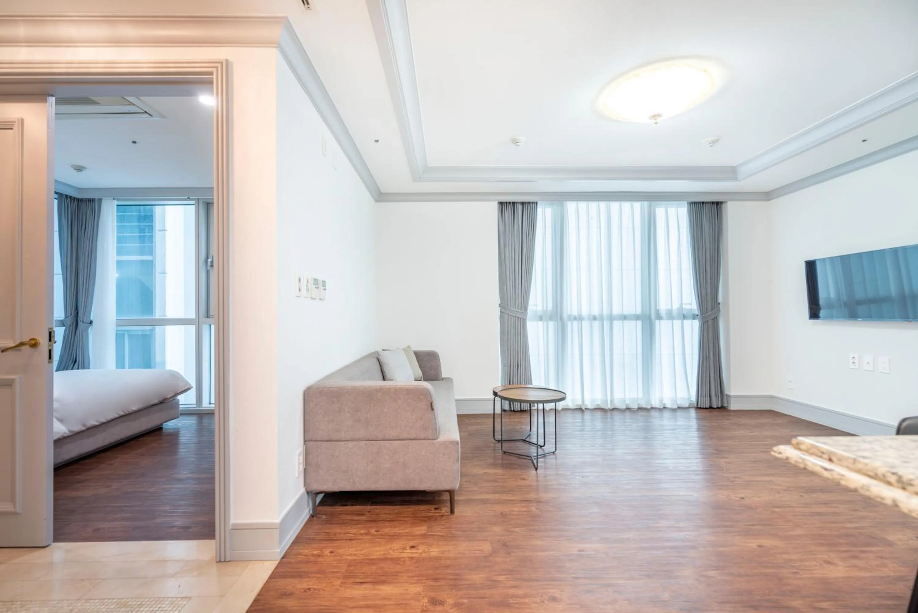 TV and multimedia, Bed in Centum Convention Hotel In Centum