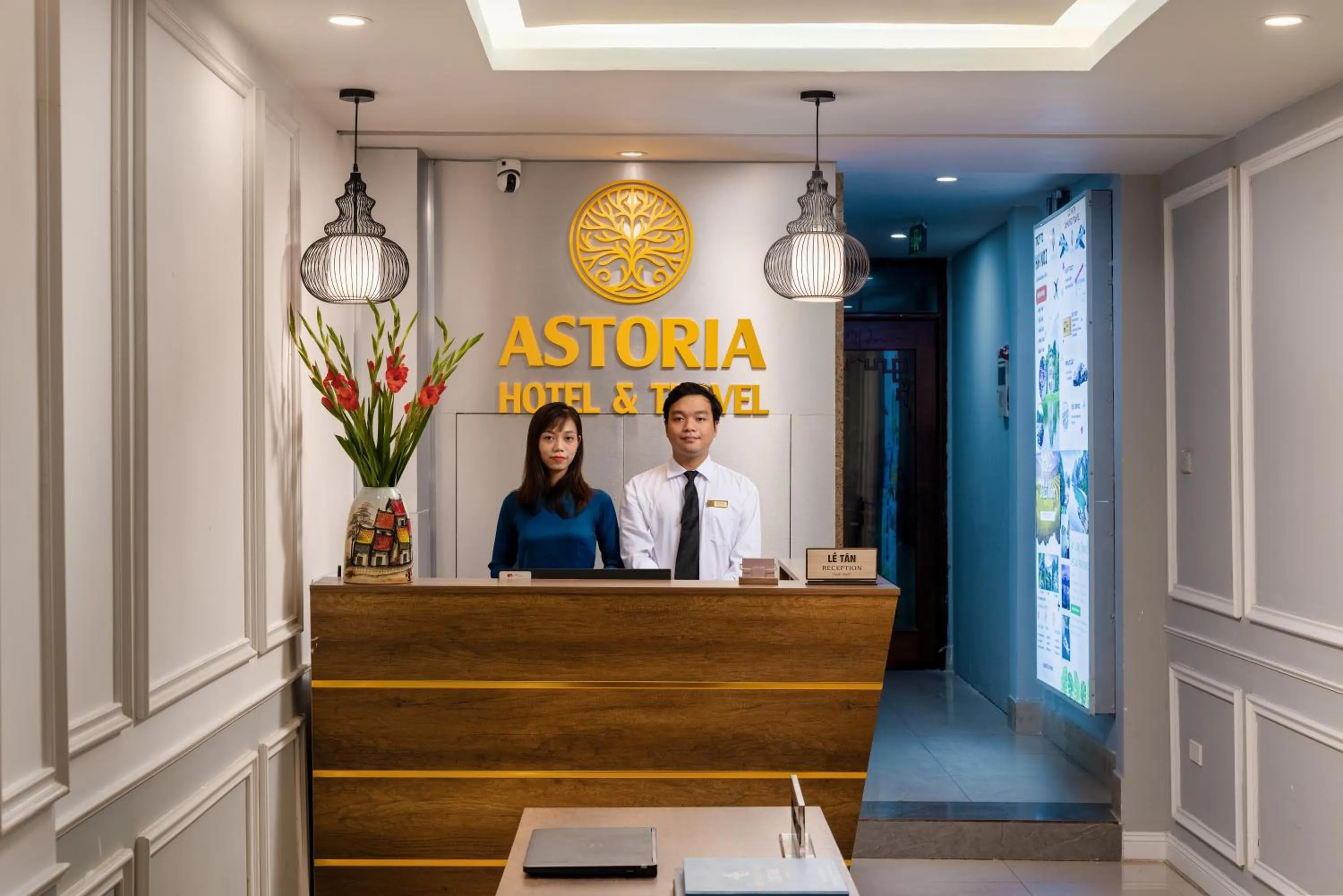 Lobby or reception in Astoria Hanoi Hotel & Travel