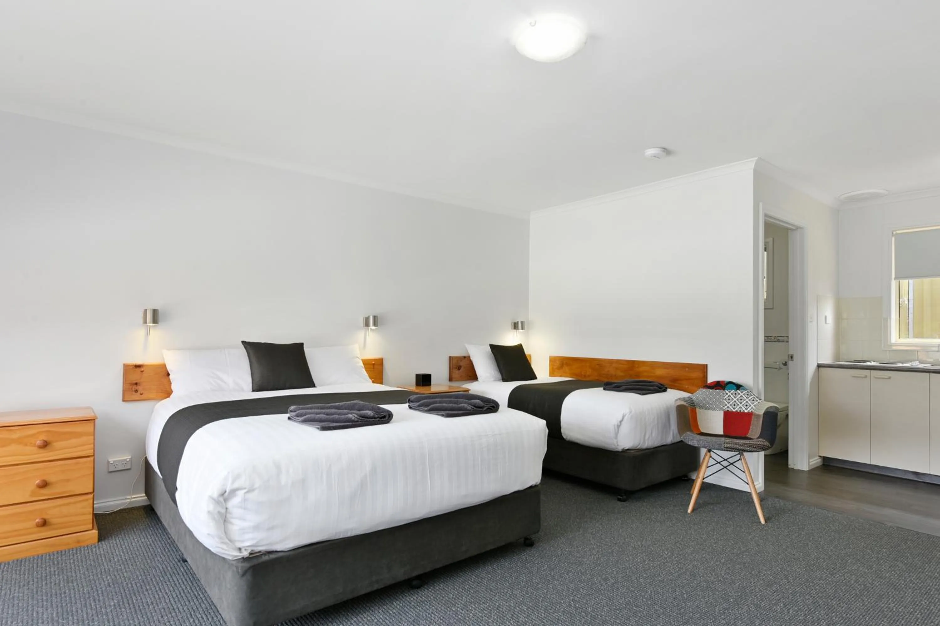 Bed in Masons Cottages