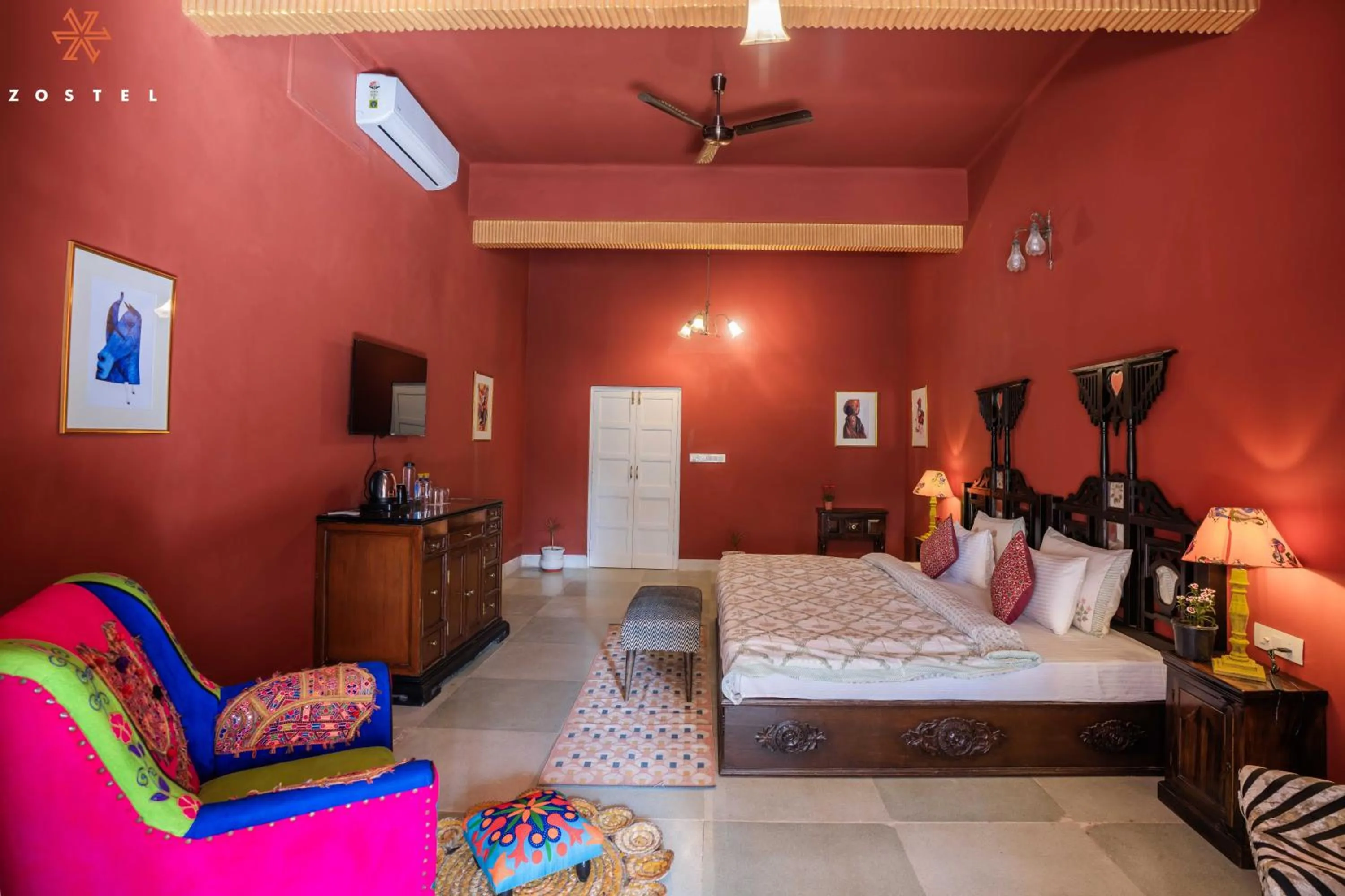 Bed in Zostel Jodhpur, Ratanada