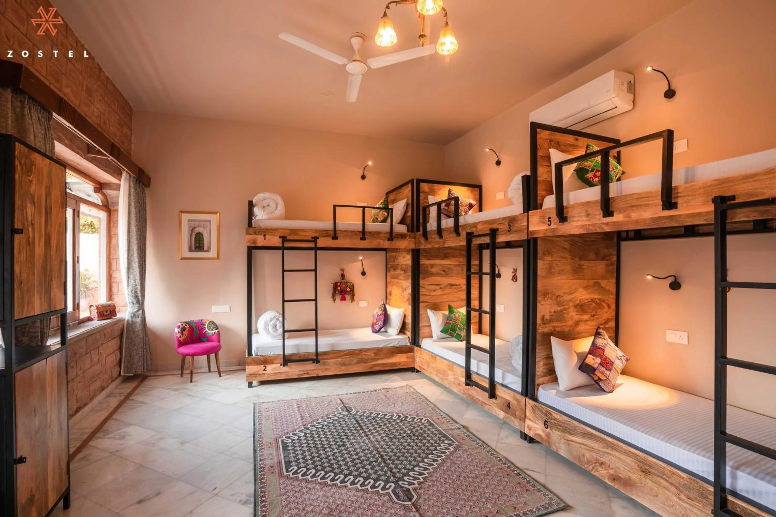 Photo of the whole room, Bed in Zostel Jodhpur, Ratanada