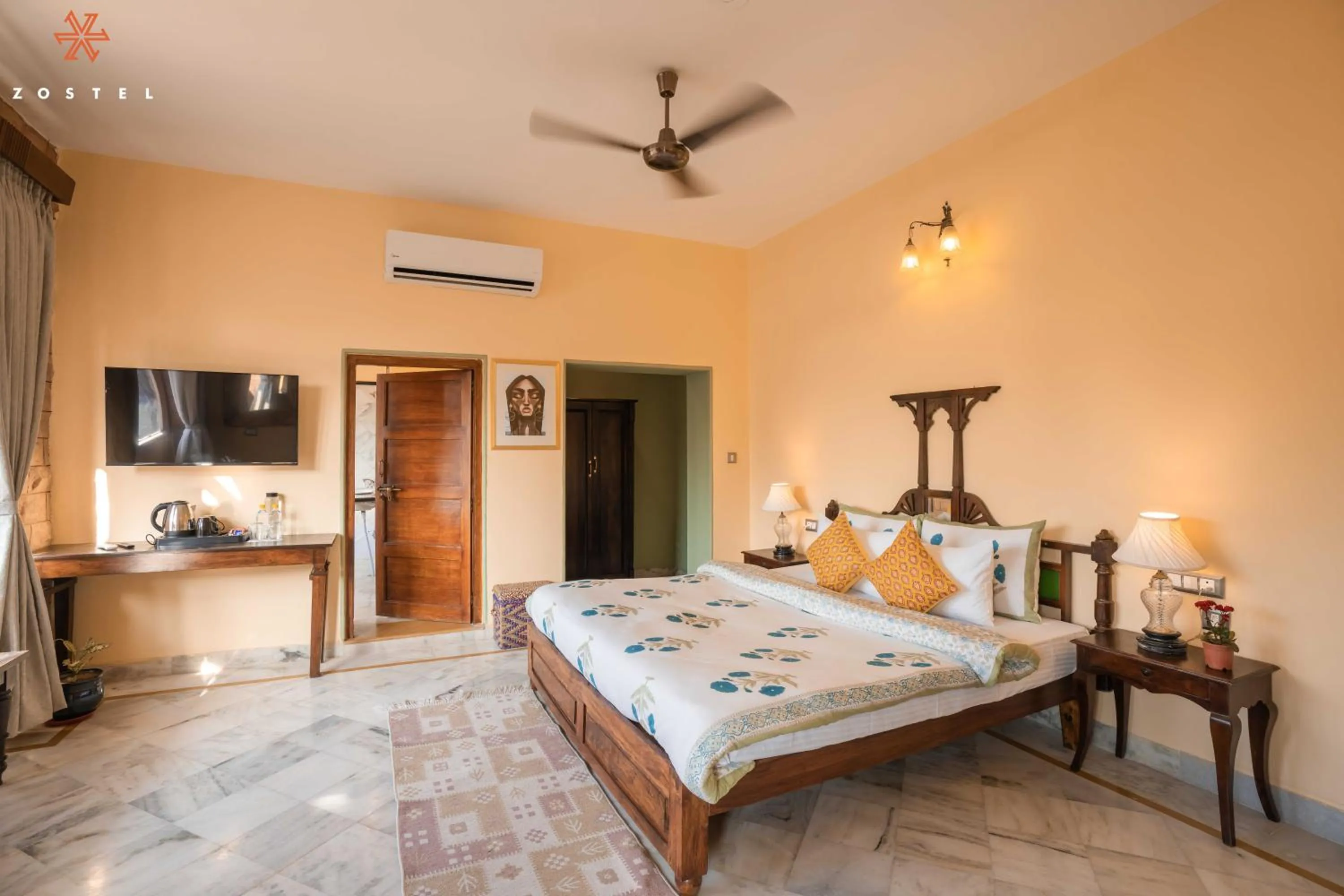 Bed in Zostel Jodhpur, Ratanada