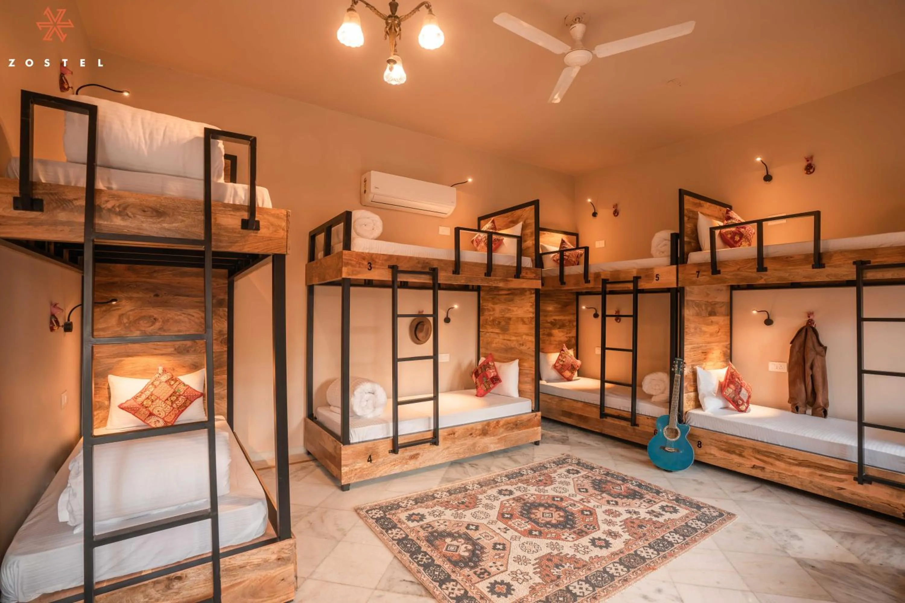 Bed in Zostel Jodhpur, Ratanada