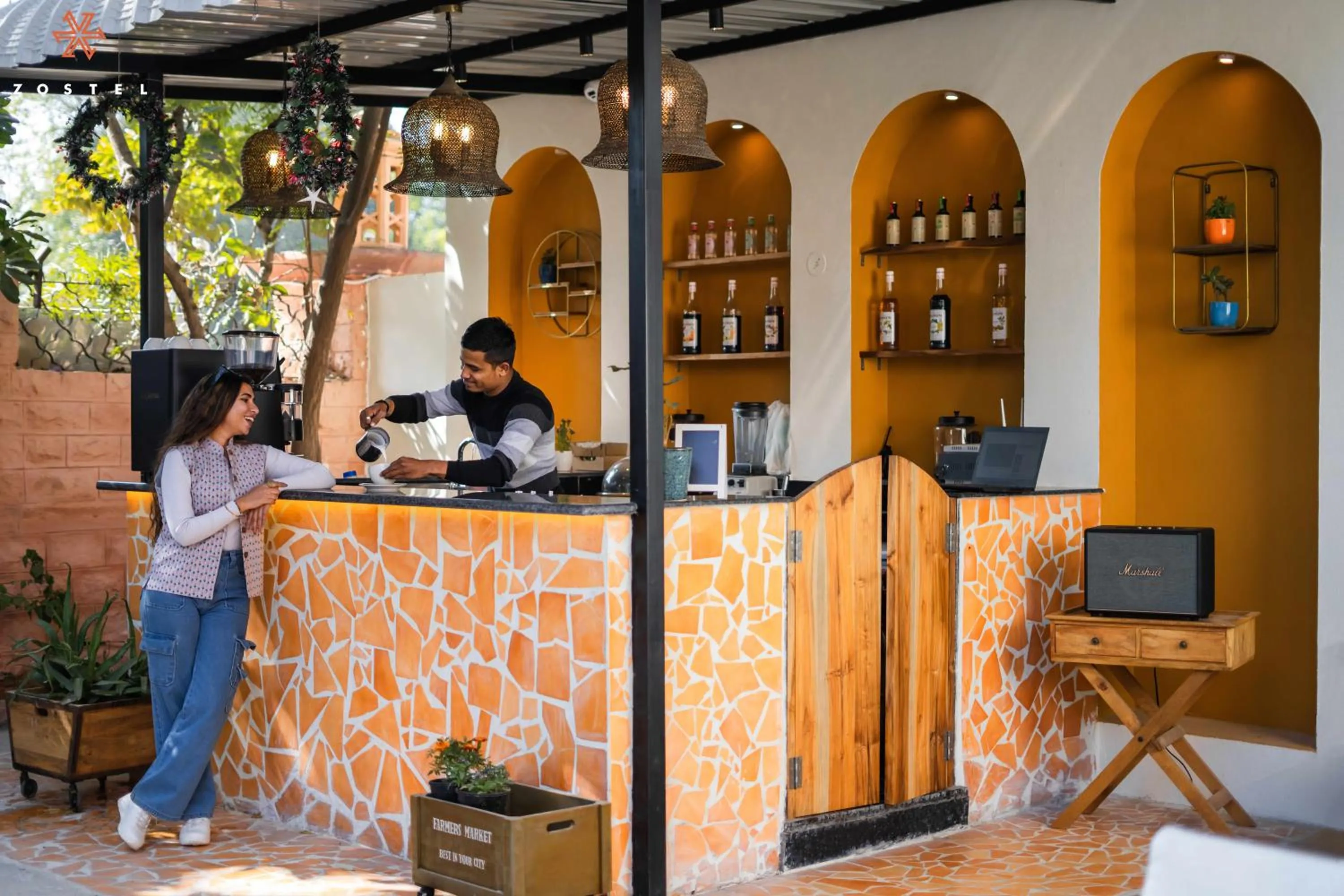 Restaurant/places to eat in Zostel Jodhpur, Ratanada