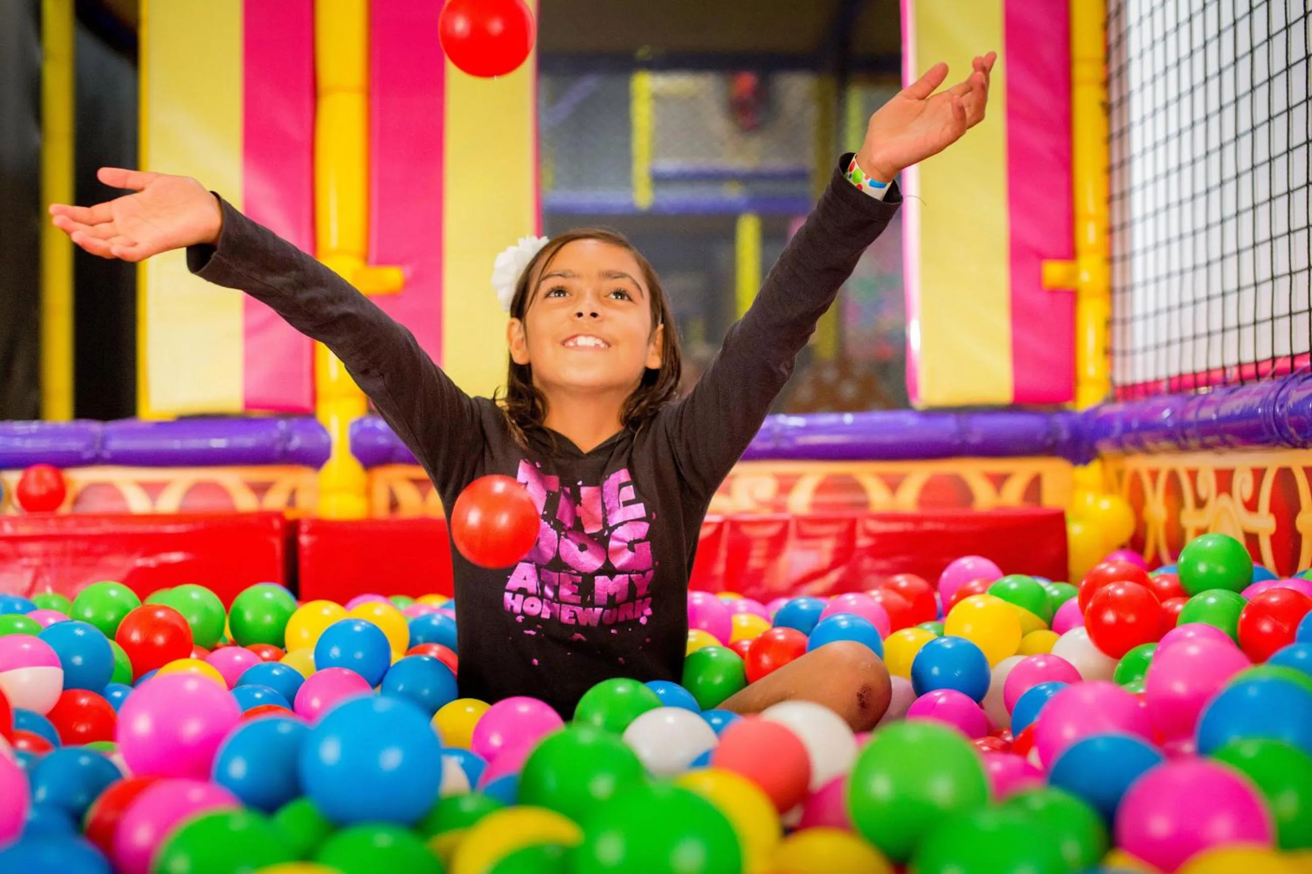 Children play ground in BIG4 Traralgon Park Lane Holiday Park