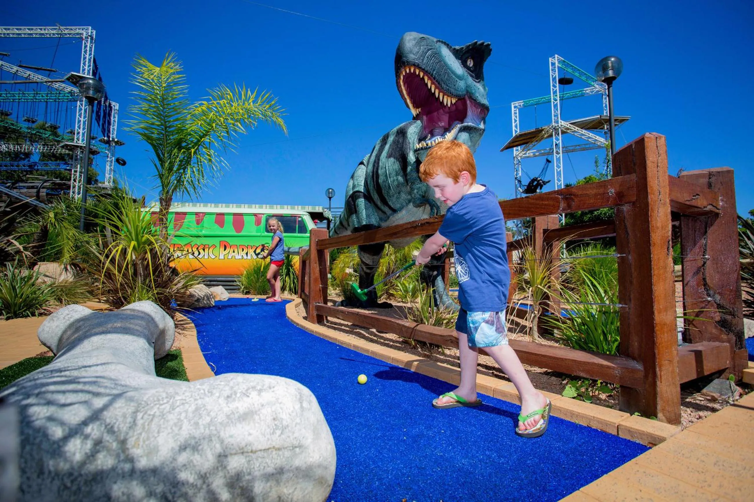 Minigolf in BIG4 Traralgon Park Lane Holiday Park