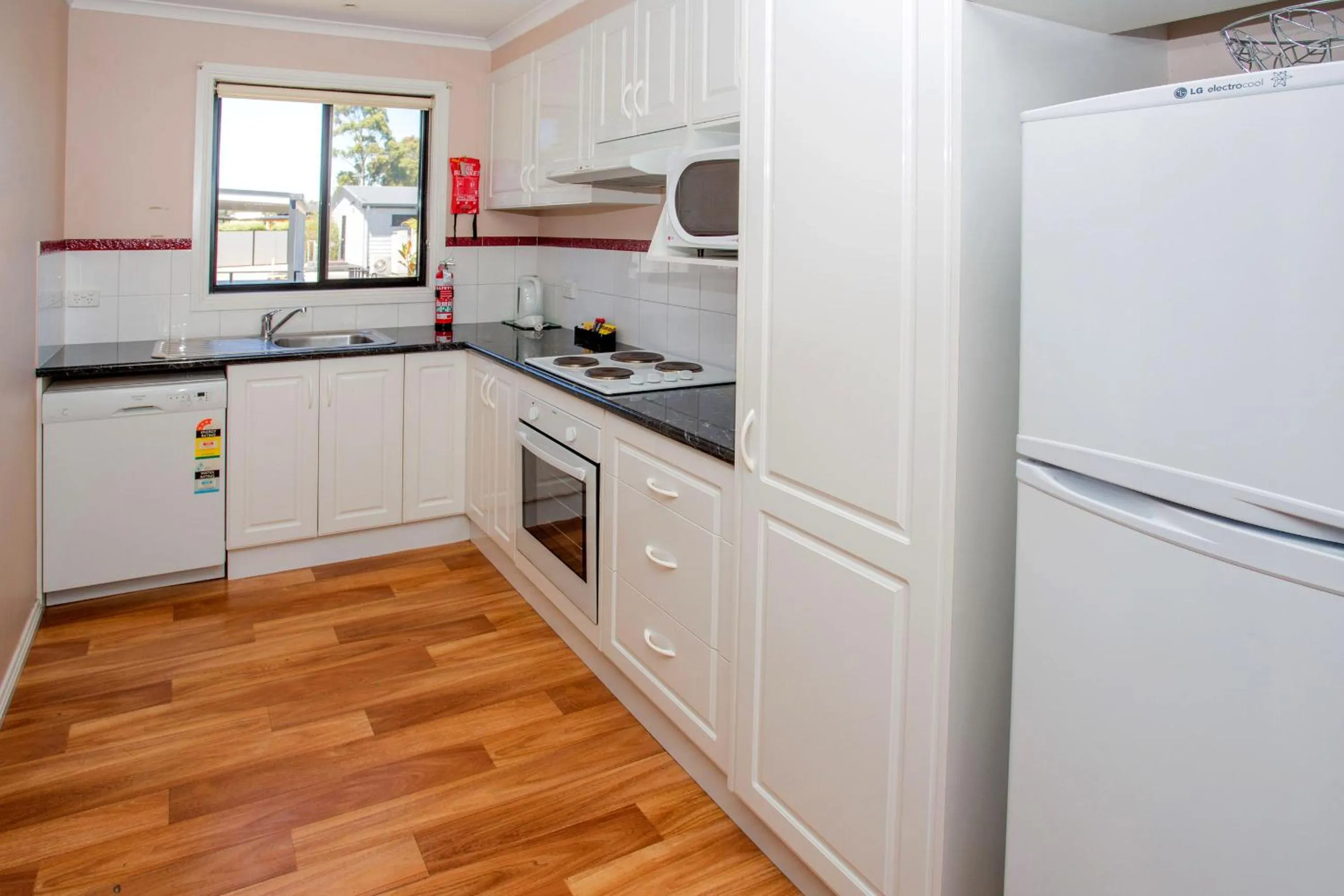 kitchen in BIG4 Traralgon Park Lane Holiday Park