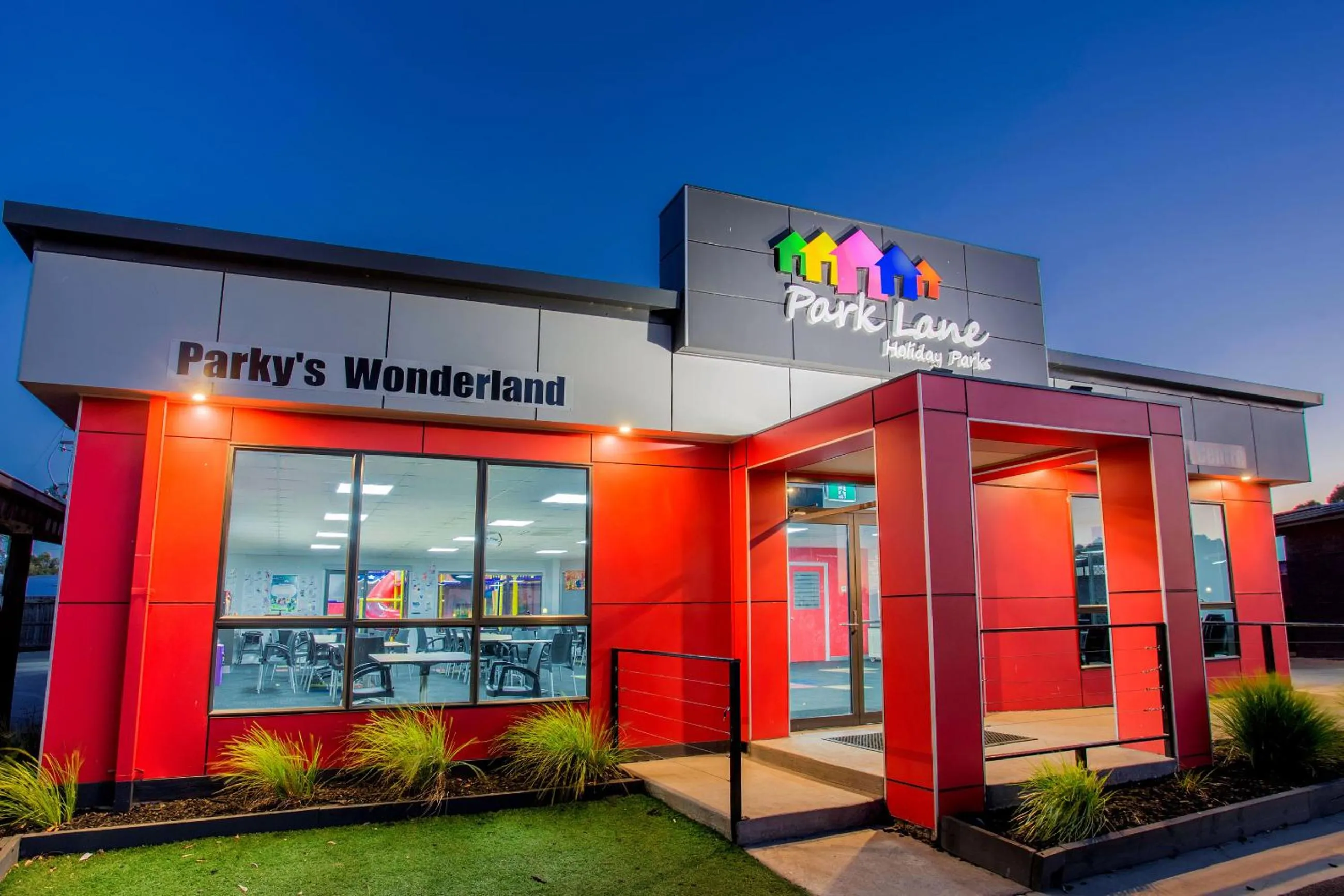 Property building in BIG4 Traralgon Park Lane Holiday Park