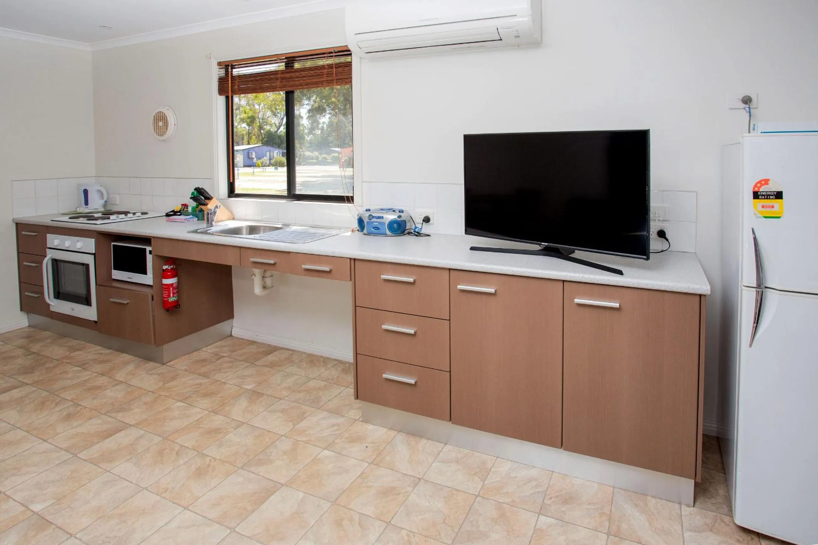 kitchen in BIG4 Traralgon Park Lane Holiday Park