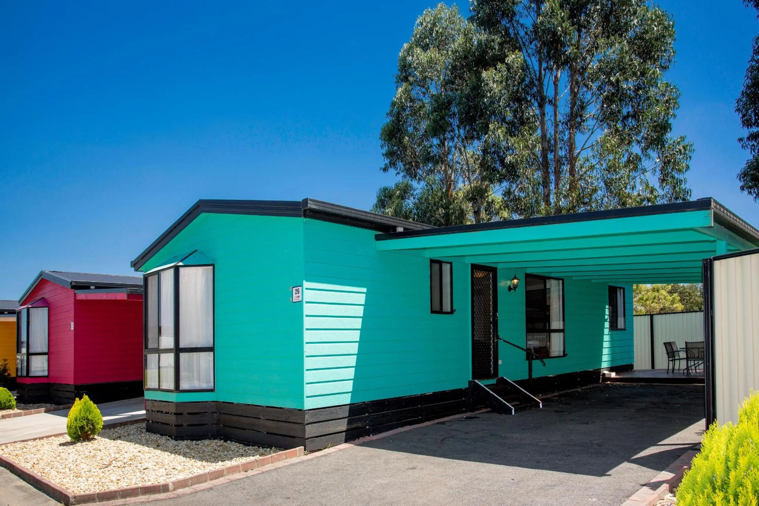 Property building in BIG4 Traralgon Park Lane Holiday Park