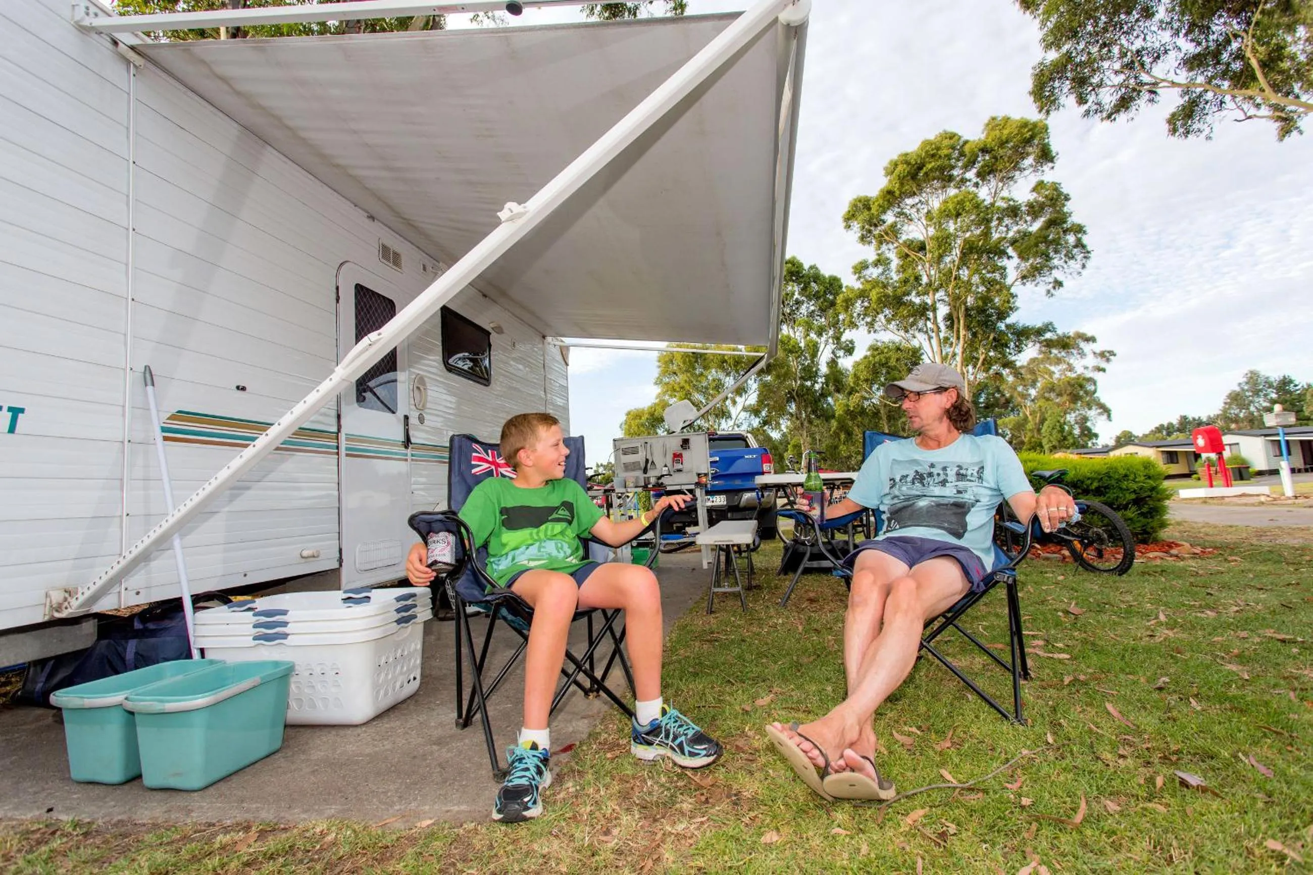 Natural landscape in BIG4 Traralgon Park Lane Holiday Park