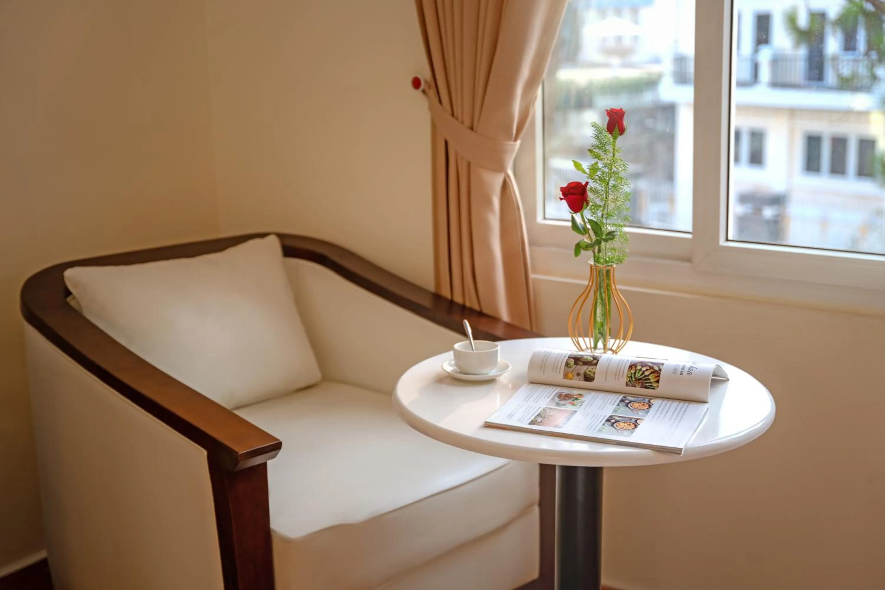 Decorative detail in BIDV Central Da Lat Hotel