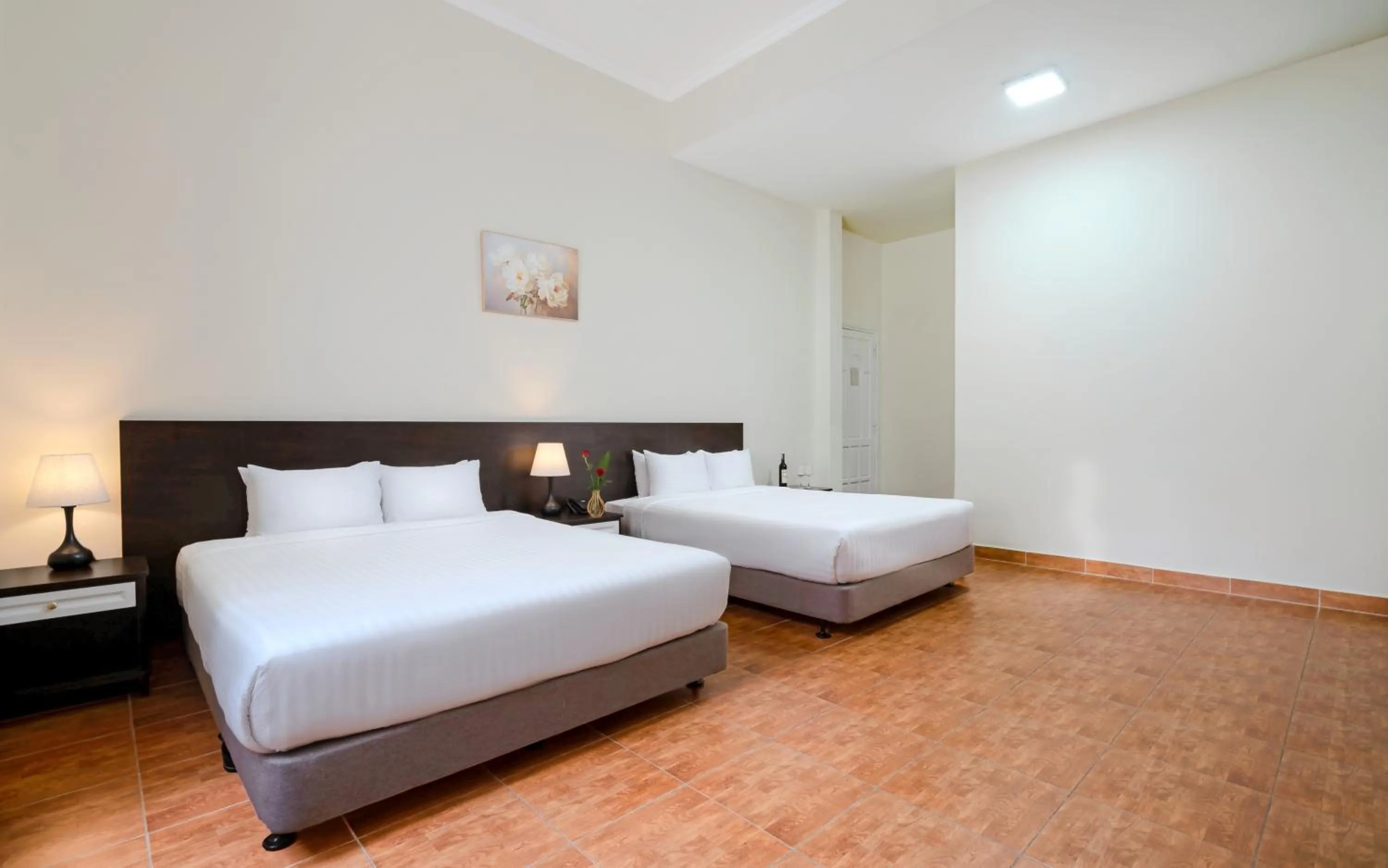 Bed in BIDV Central Da Lat Hotel