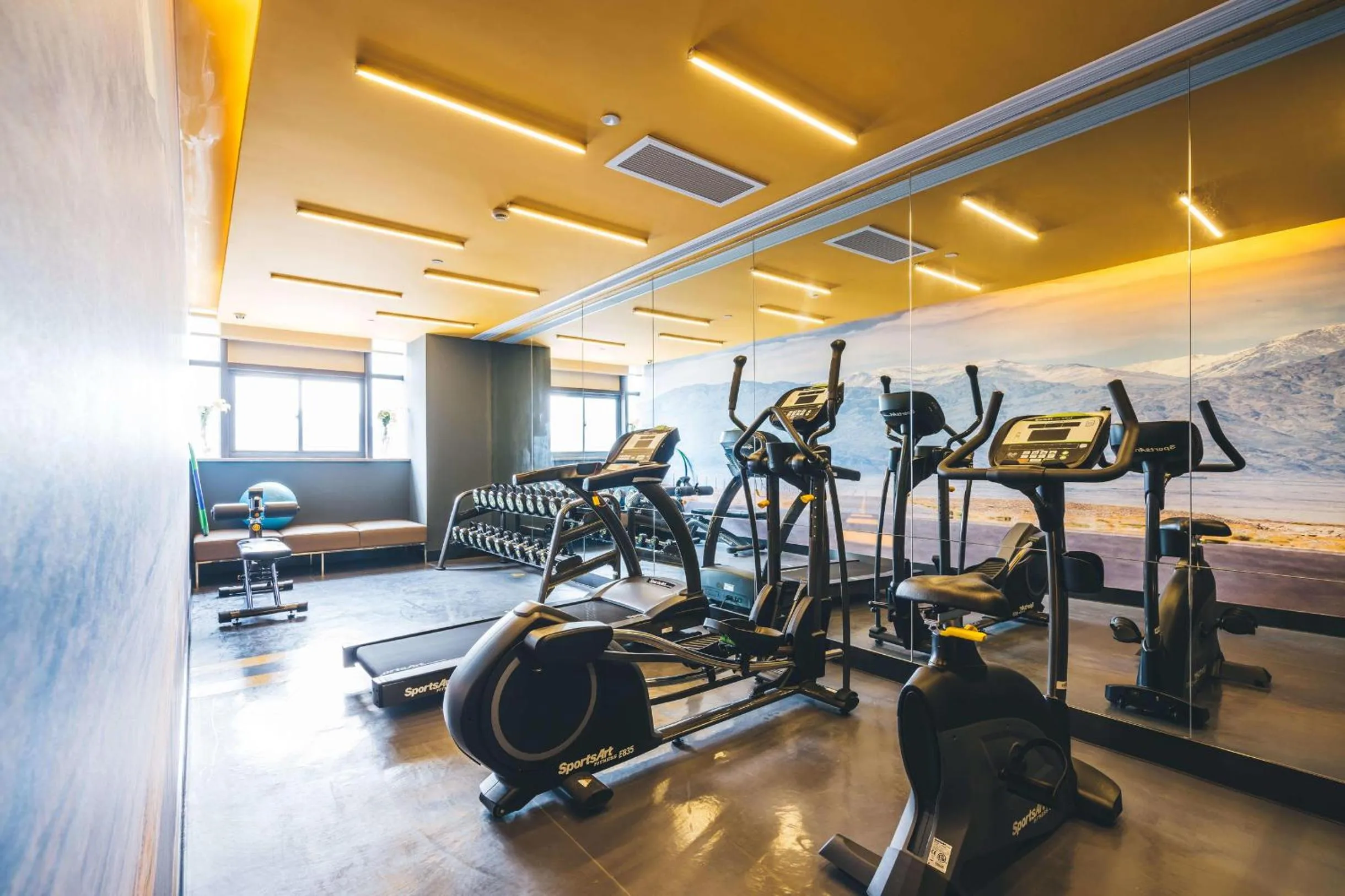 Fitness centre/facilities in Atour Hotel Hangzhou Binjiang Olympic Sports