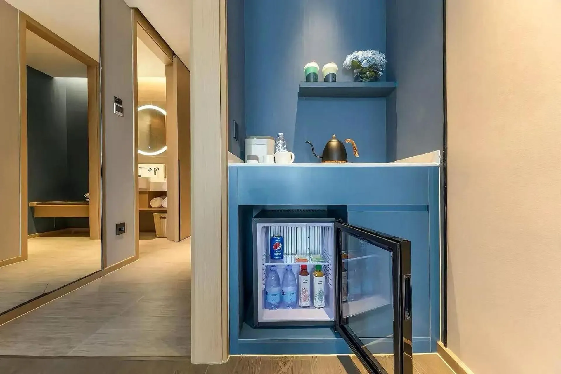 Photo of the whole room in Atour Hotel Zhijiang Bridge