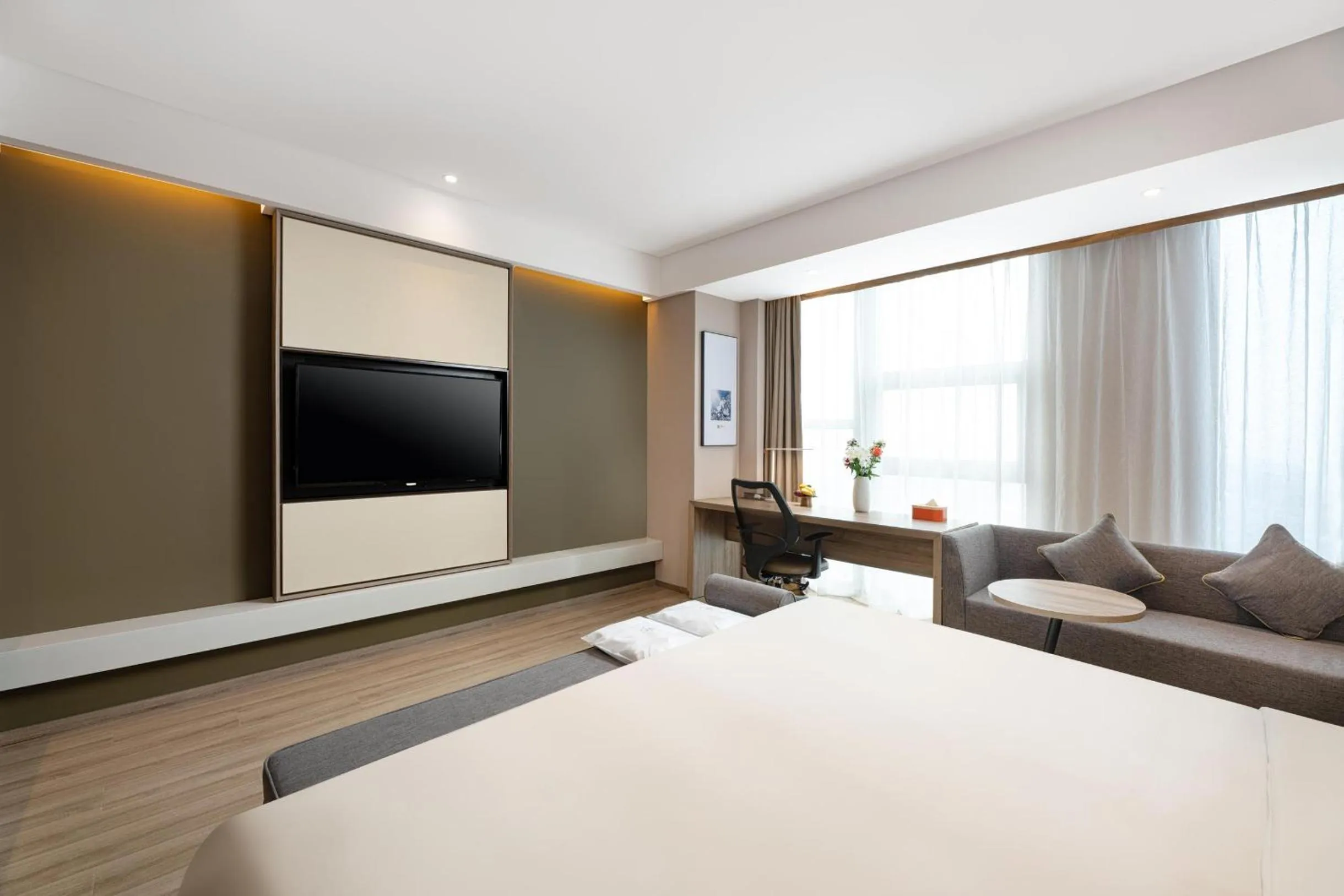 Bed in Atour Hotel Xi'an Daming Palace