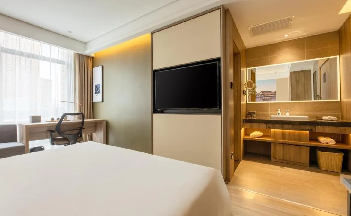 Bed in Atour Hotel Xi'an West Erhuan Road Tai'ao