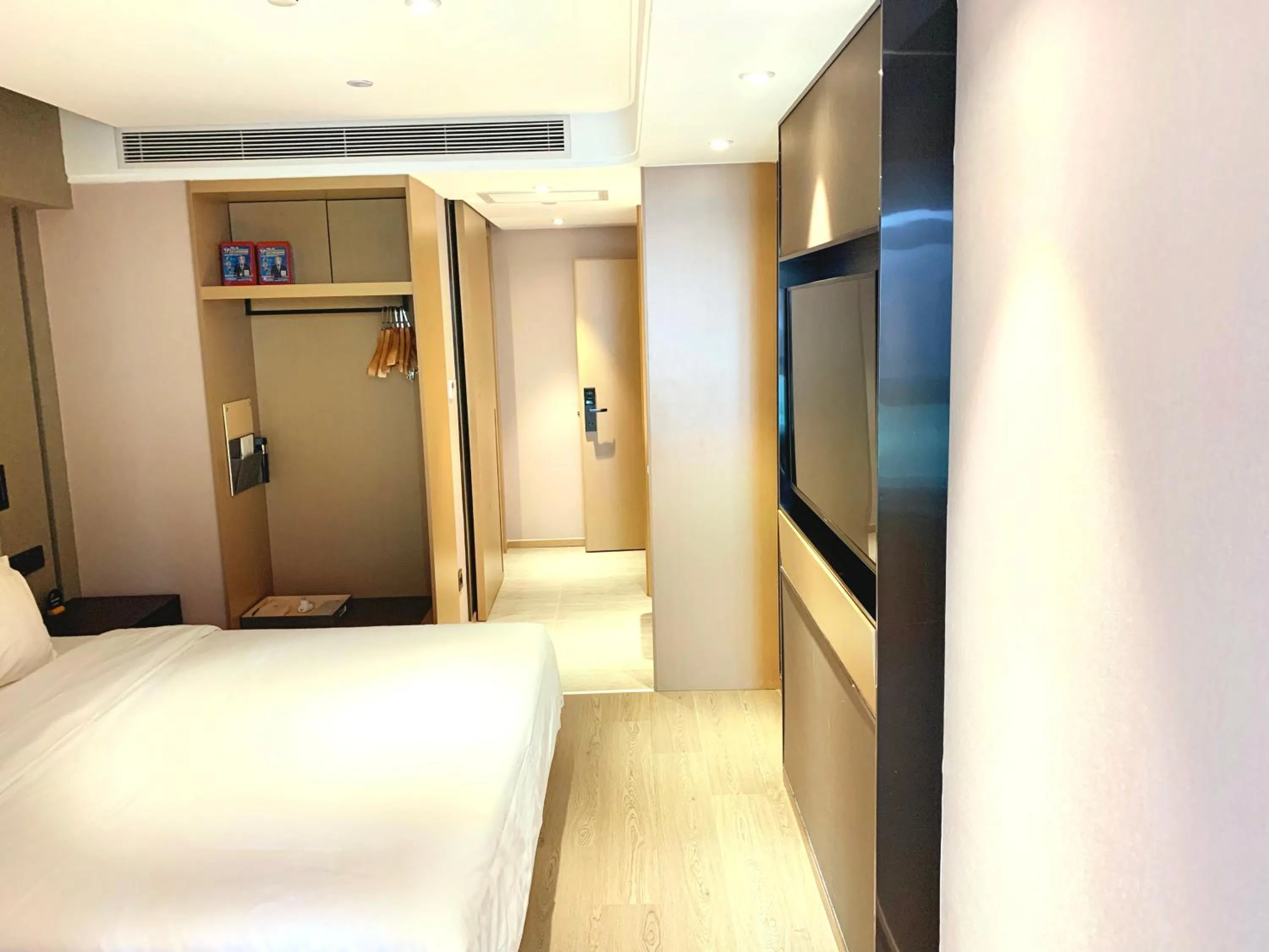 Bed in Atour Hotel Beijing Tongzhou Liyuan Subway Station