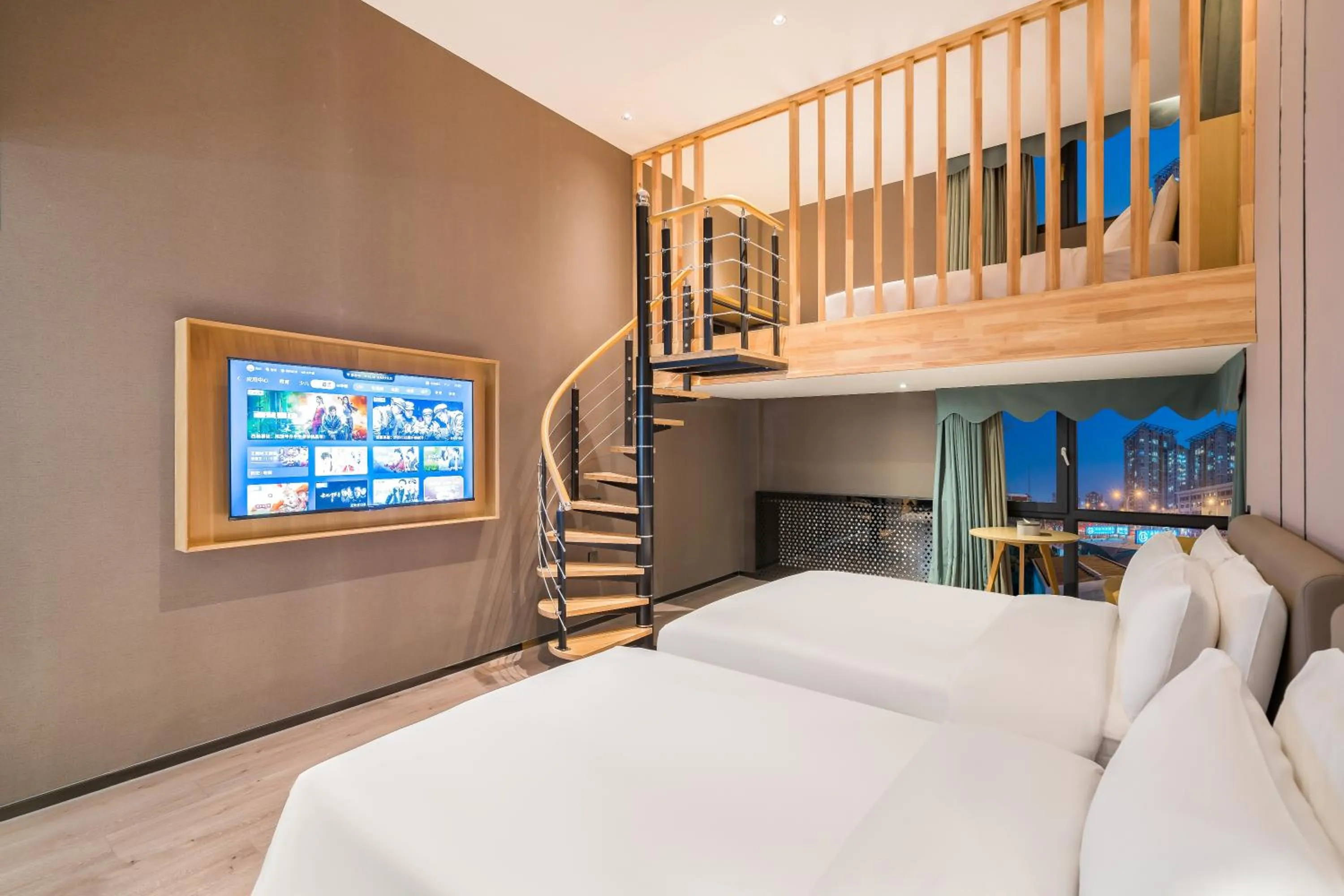 Bed in Atour X Hotel Beijing Majiabao Subway Station