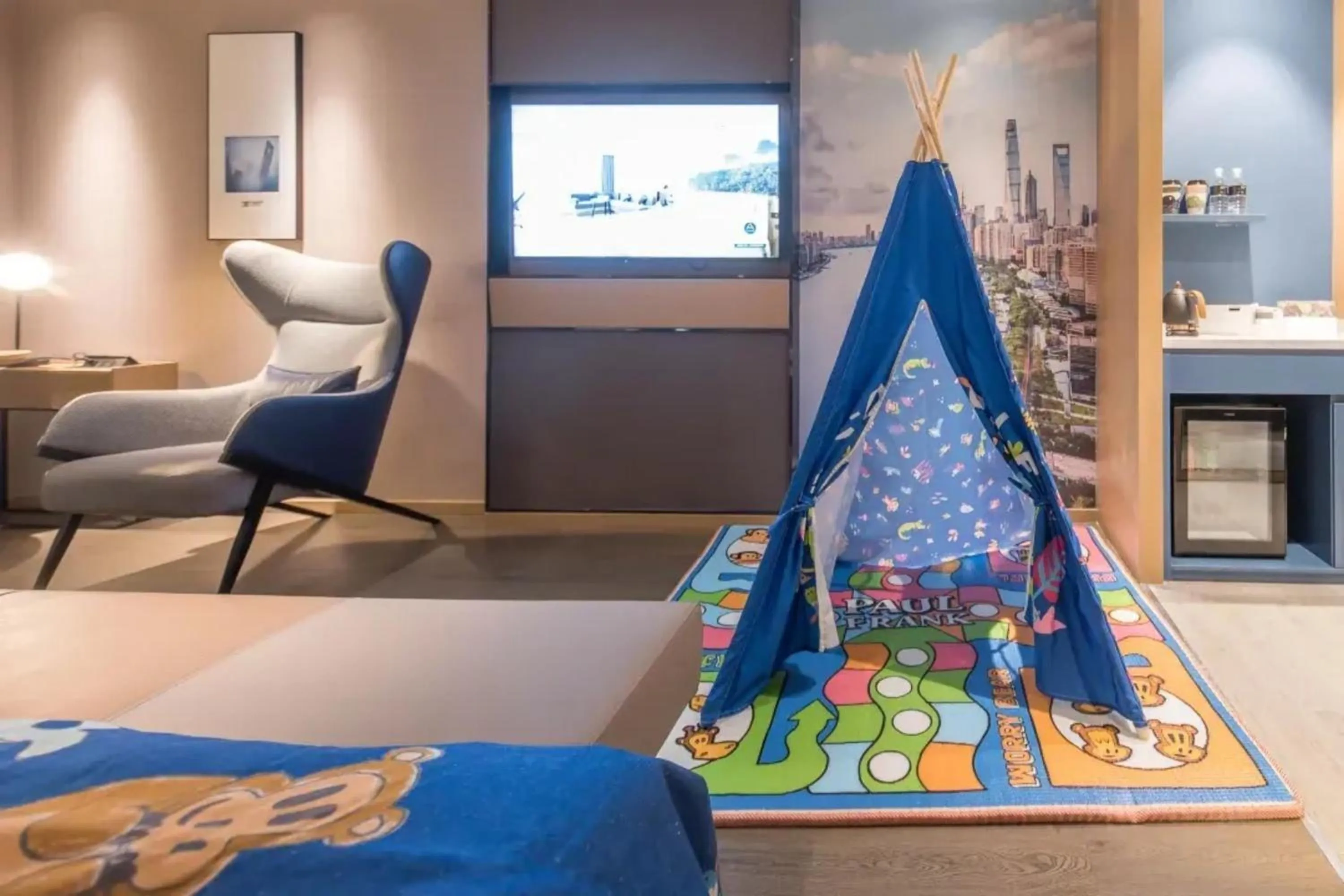 Living room in Atour Hotel Shanghai Caohejing