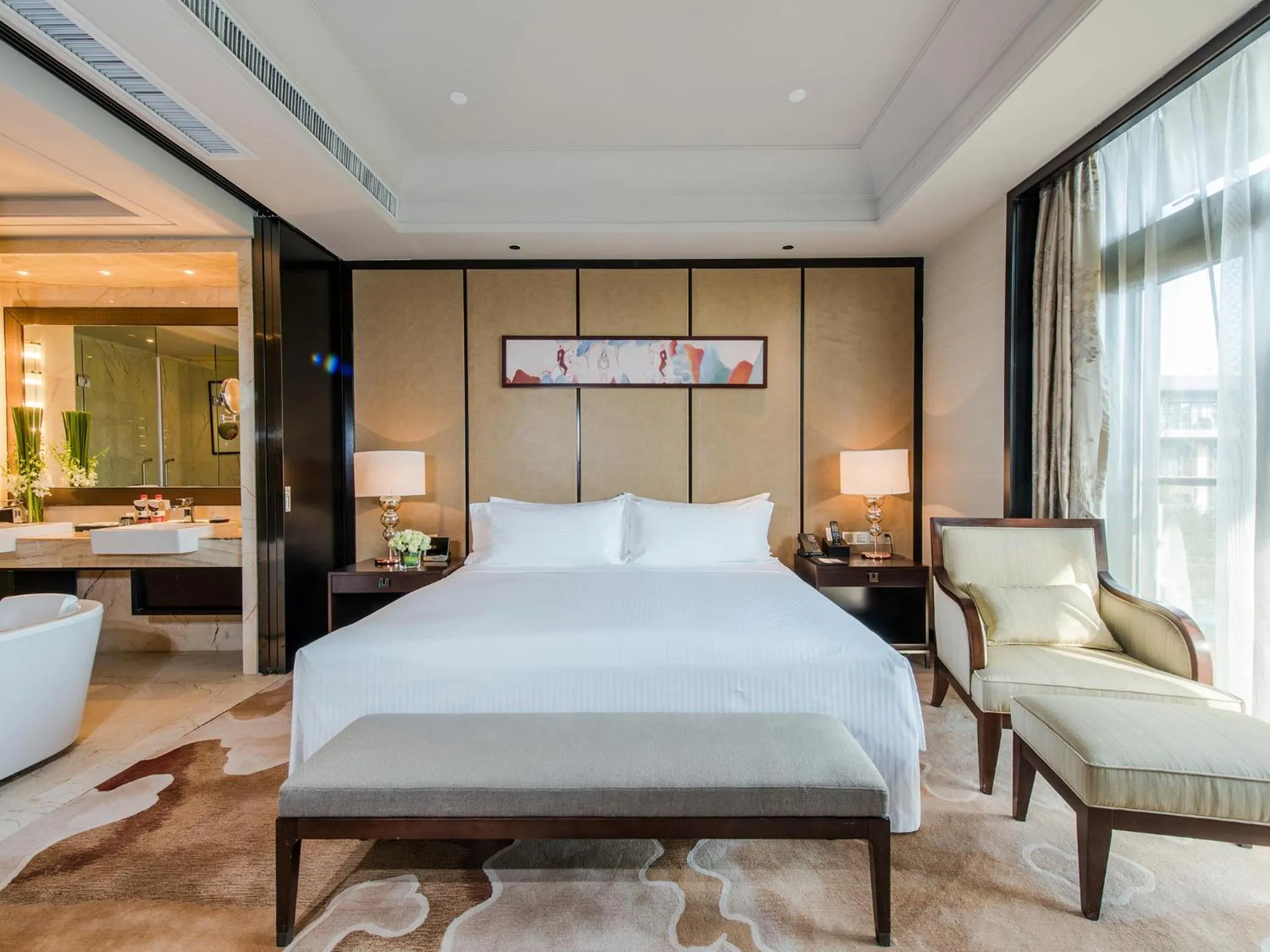 Photo of the whole room, Bed in Primus Hotel Yinchuan