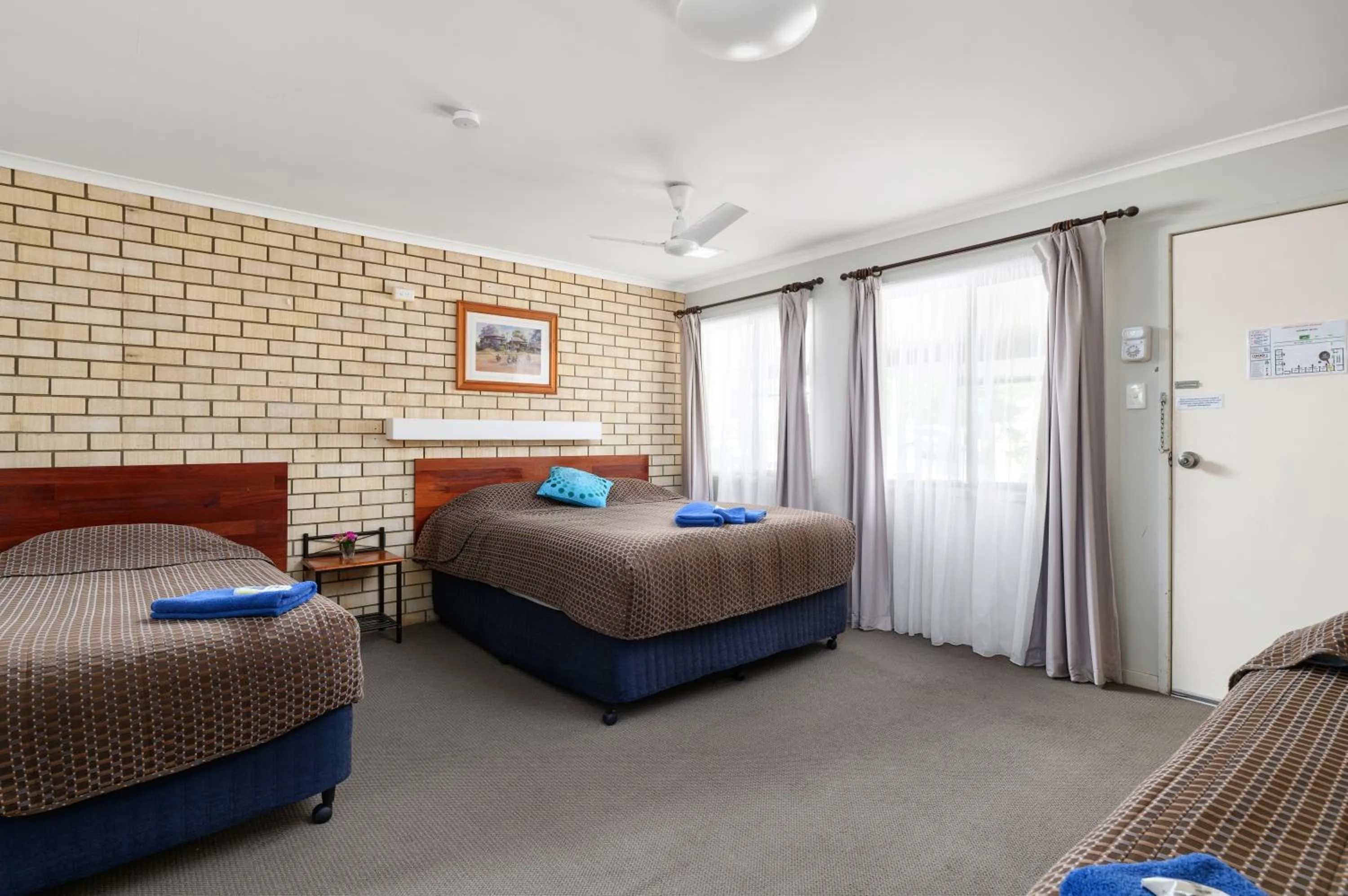 Bed in Goomeri Motel