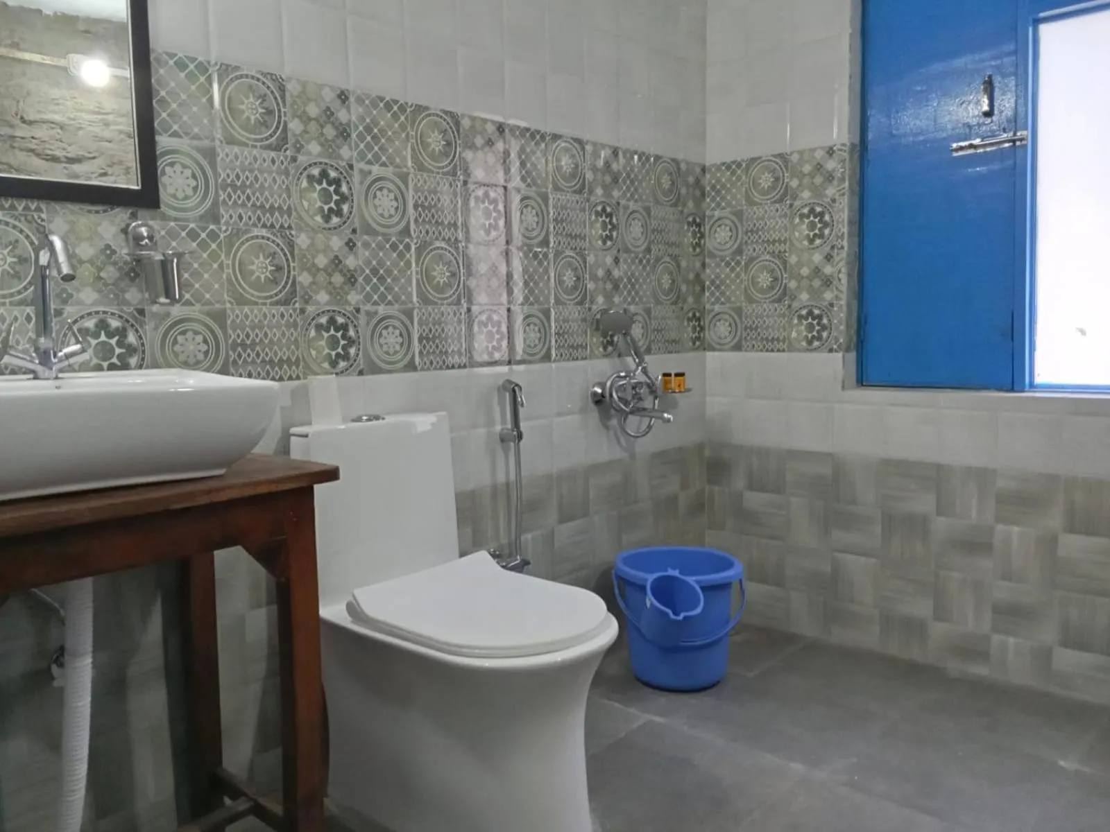 Bathroom in Glampinn Woods