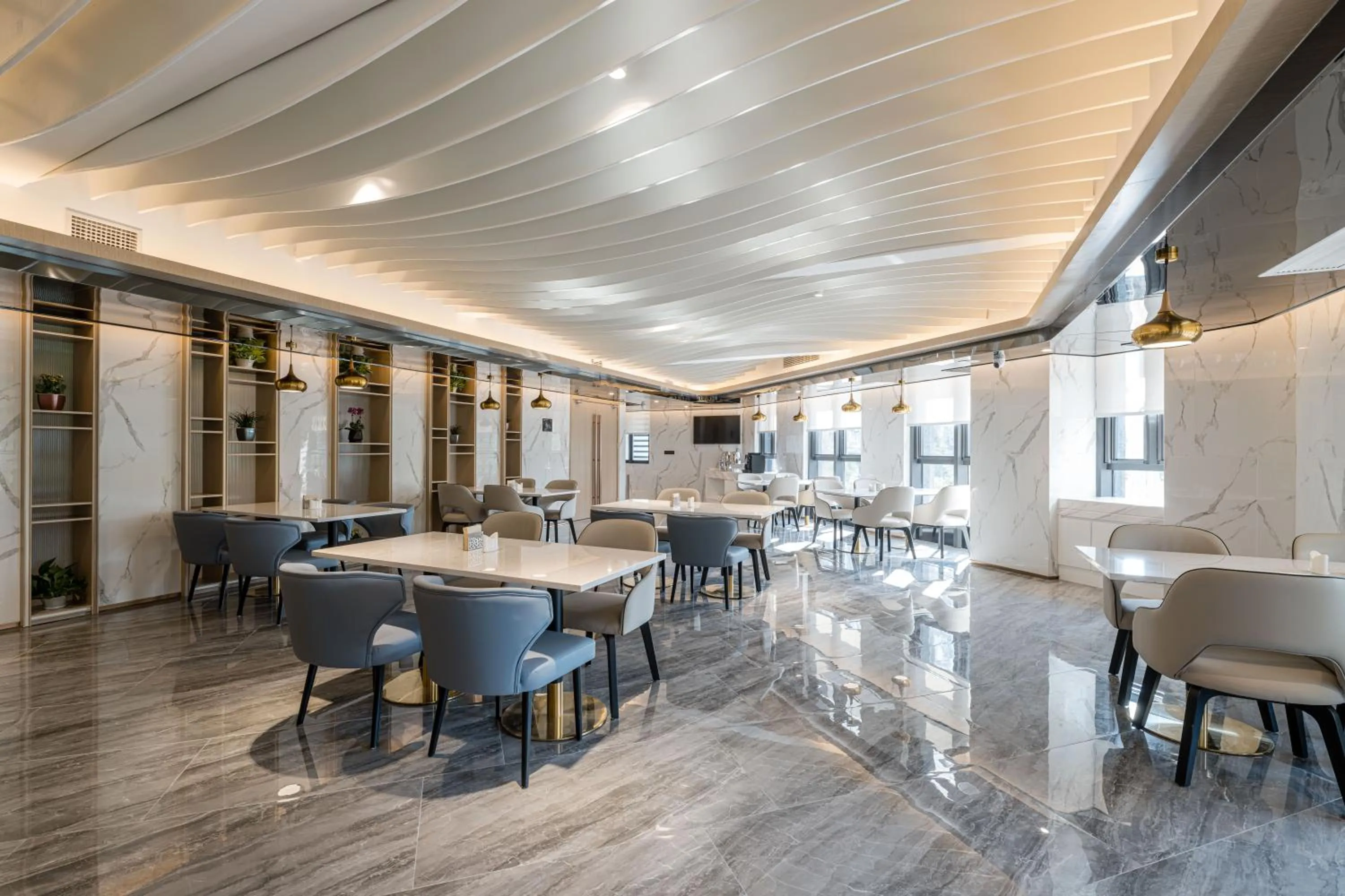 Breakfast in Atour Hotel Hangzhou Qianjiang Century City International Expo Center