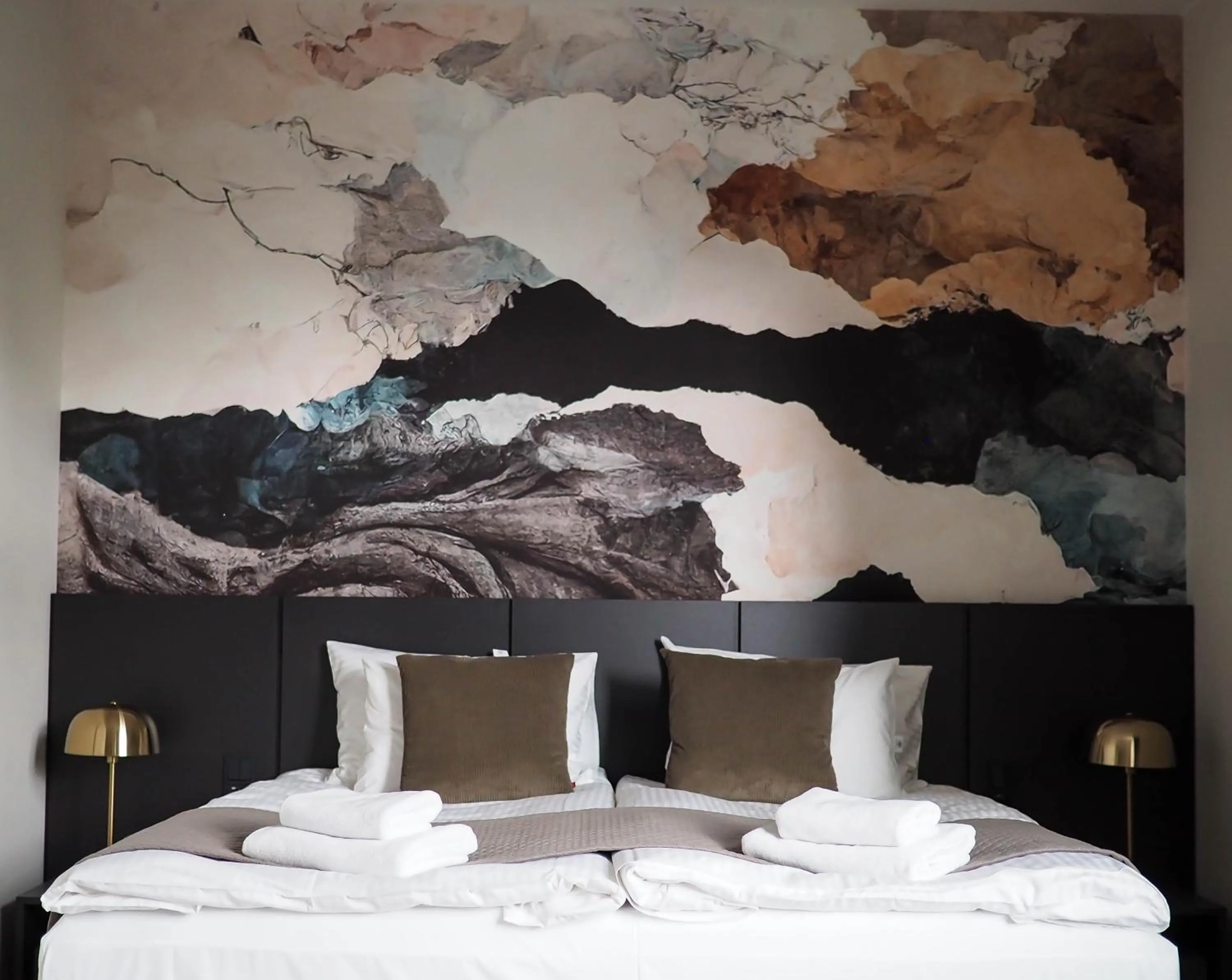 Bed in Carvala Boutique Apartments