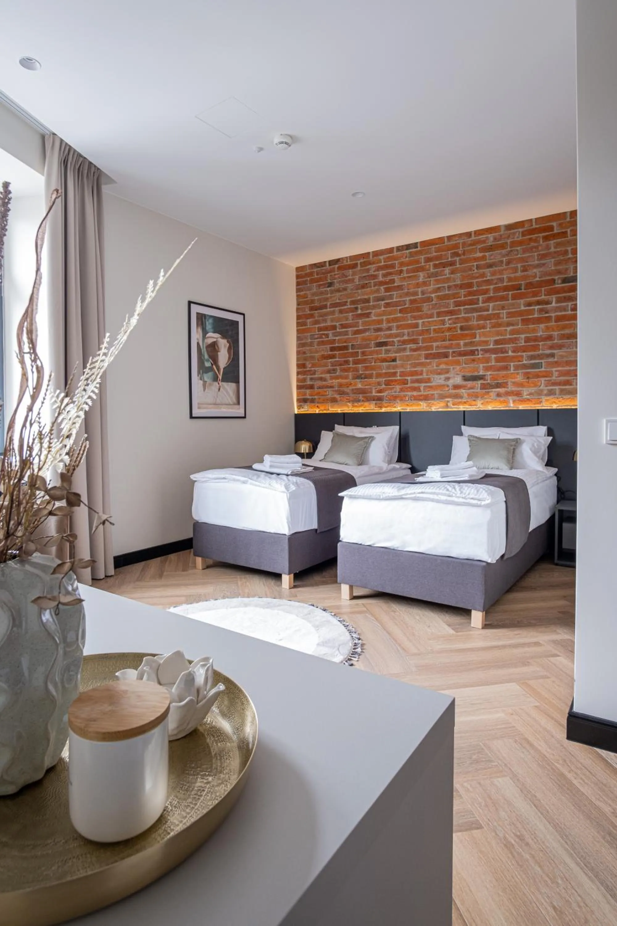 Bed in Carvala Boutique Apartments