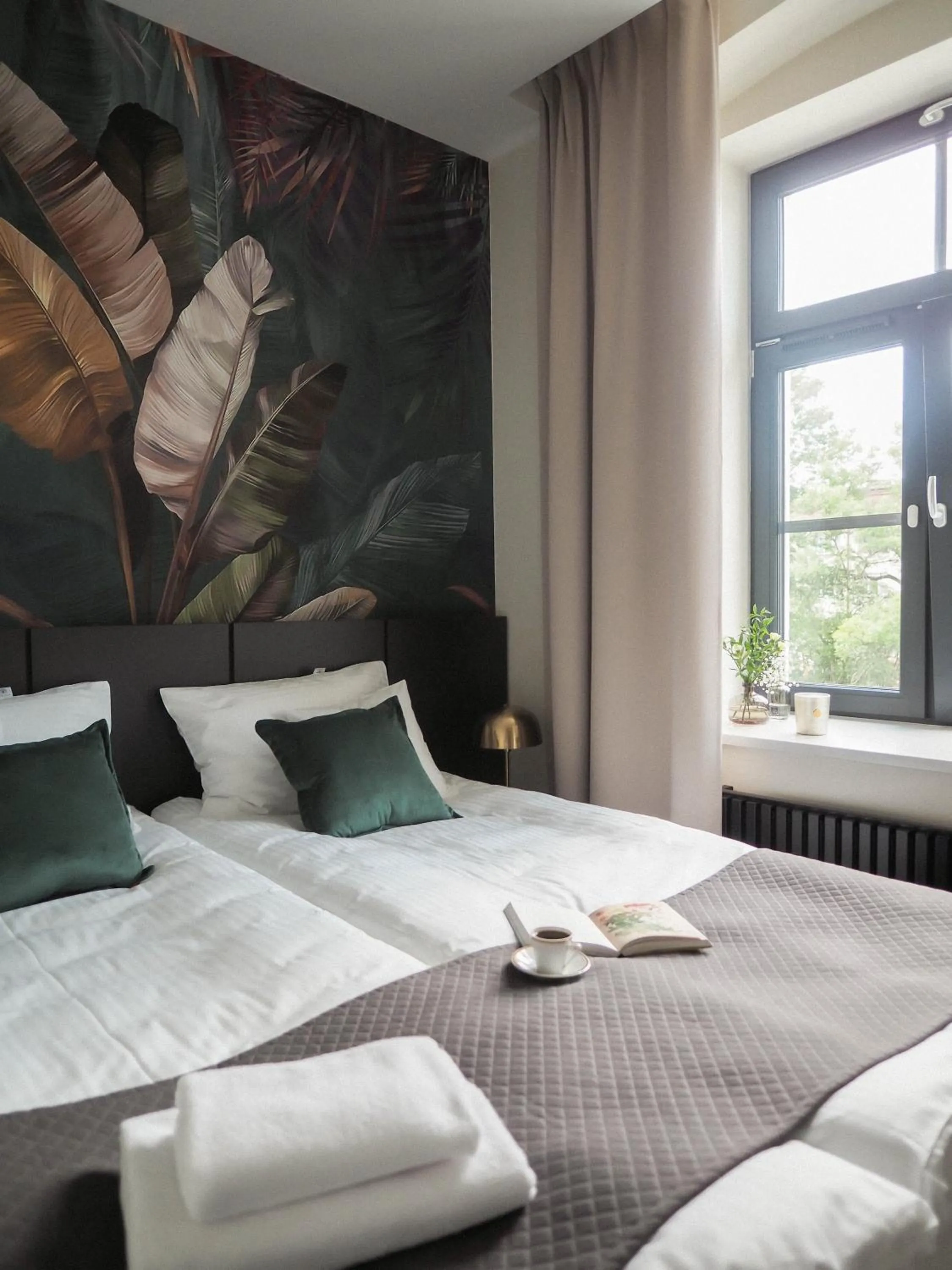 Bed in Carvala Boutique Apartments