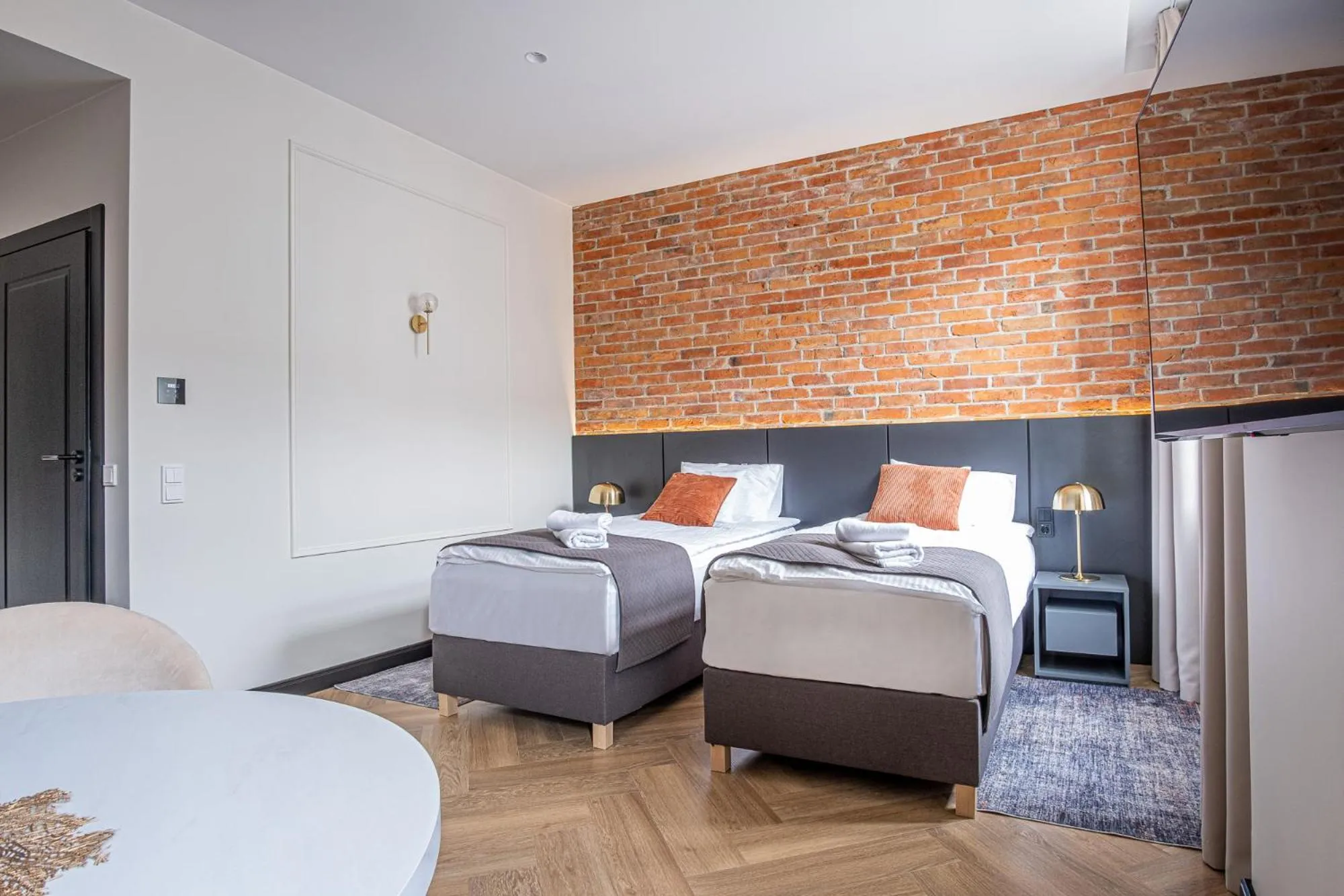 Bed in Carvala Boutique Apartments