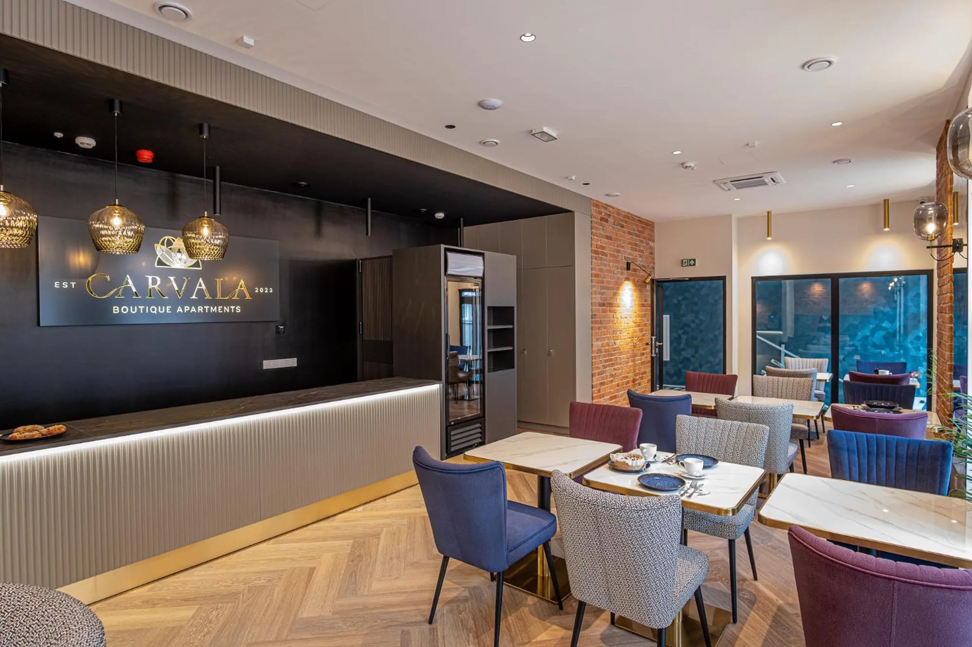 Restaurant/places to eat in Carvala Boutique Apartments