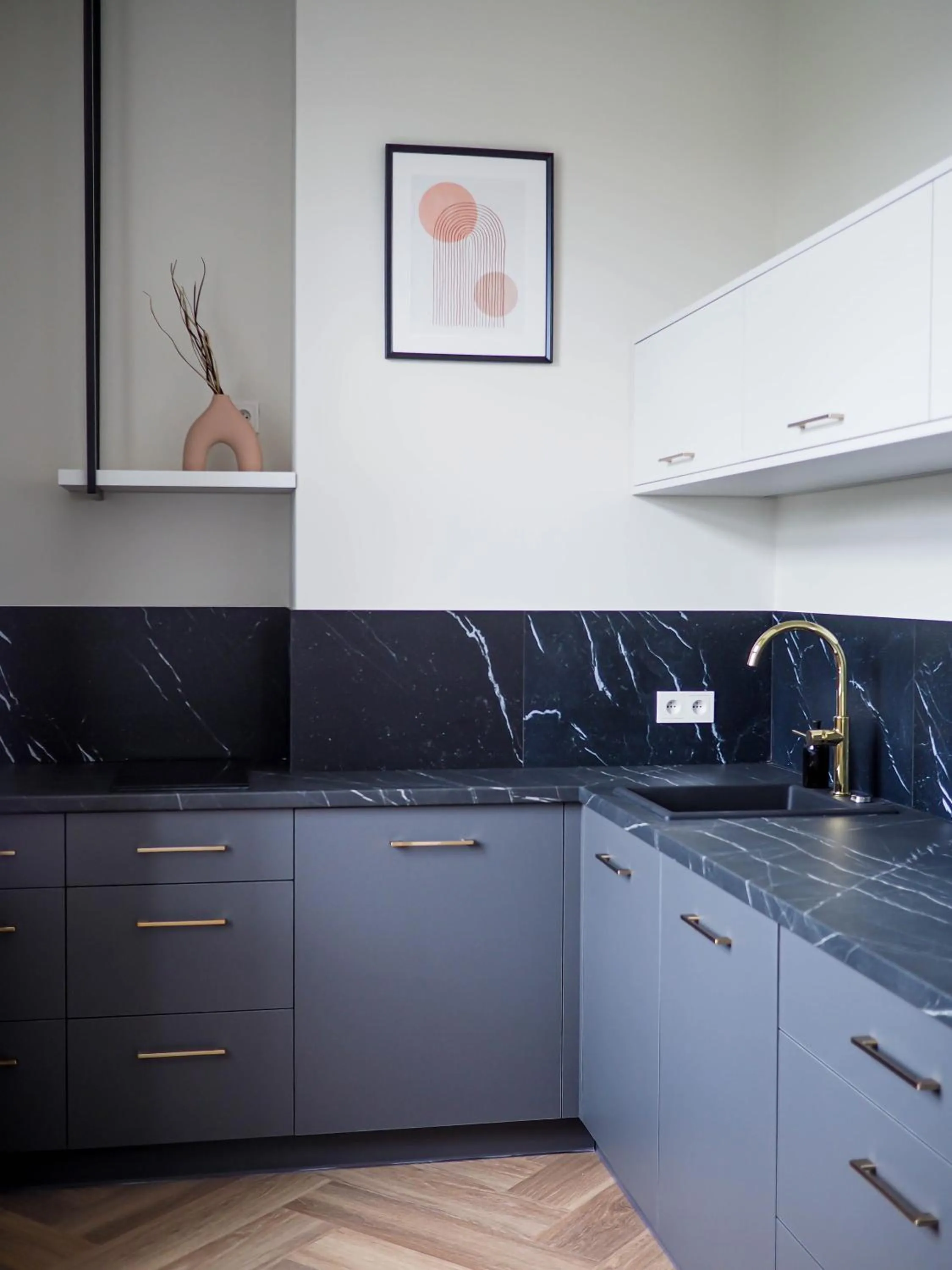 Kitchen or kitchenette in Carvala Boutique Apartments