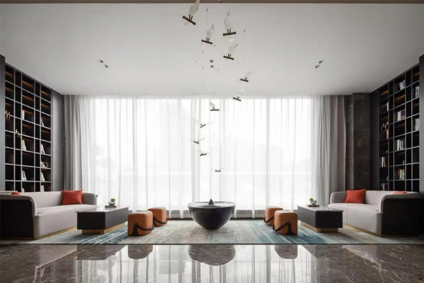 Lobby or reception in Atour Hotel Guangzhou Baiyun New Town Jiangxia Metro Station