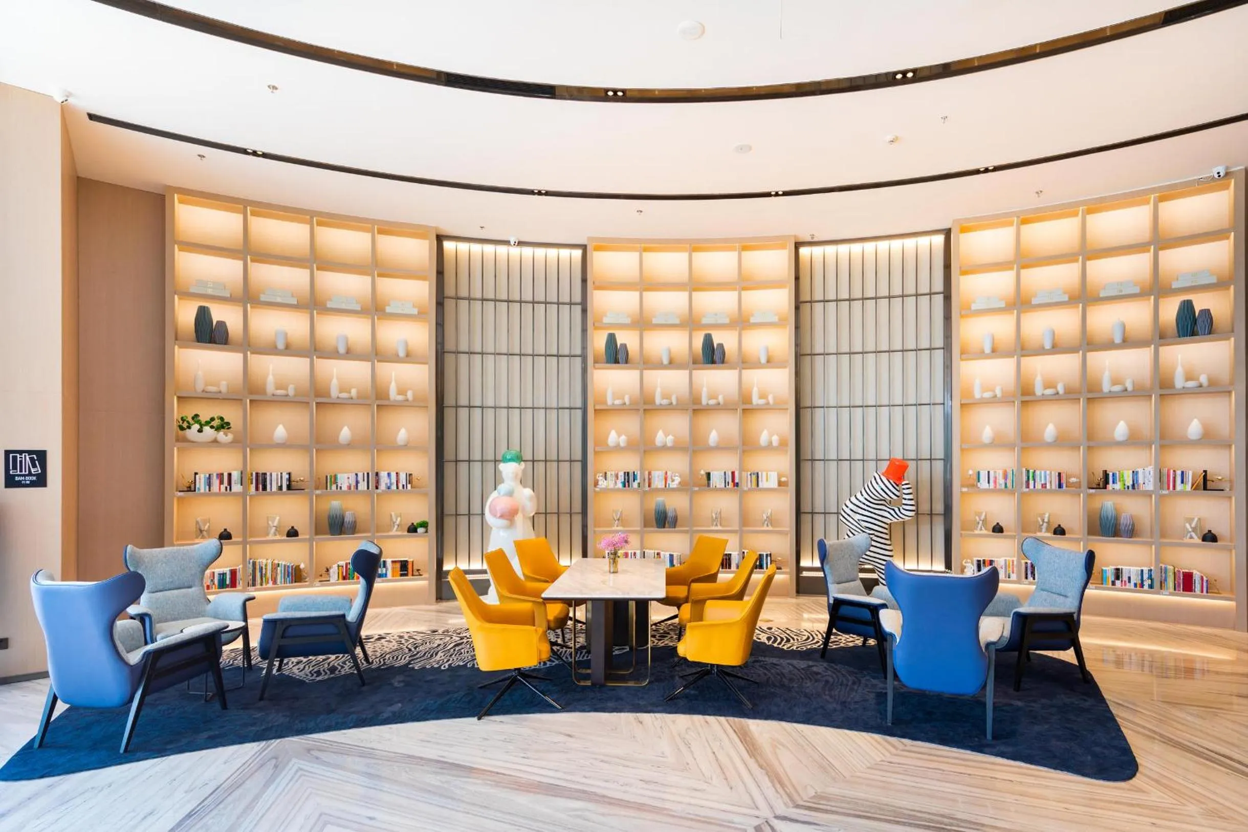 Seating area in Atour Hotel Guangzhou Huangpu Luogang Science City