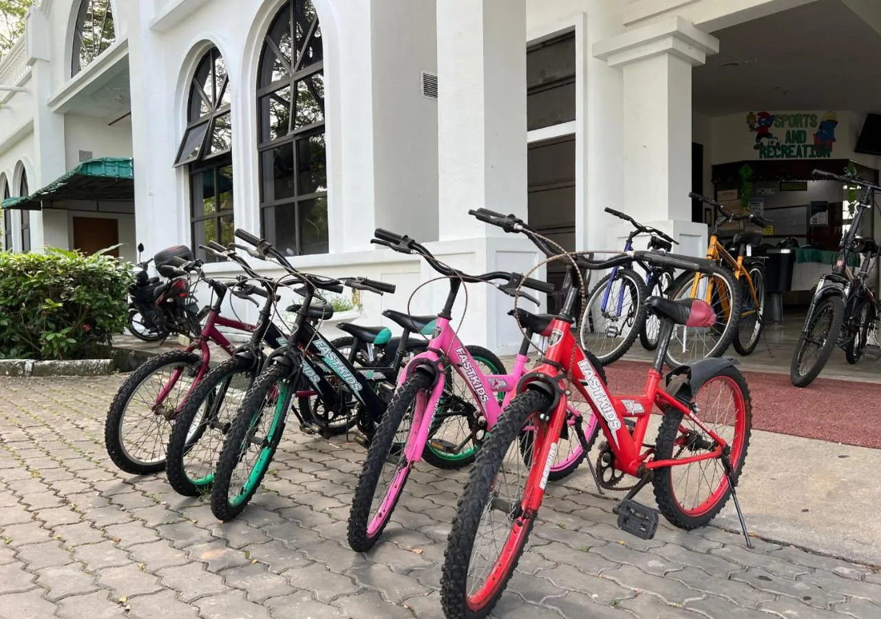 Cycling in Tanjung Puteri Golf and Resort Malaysia