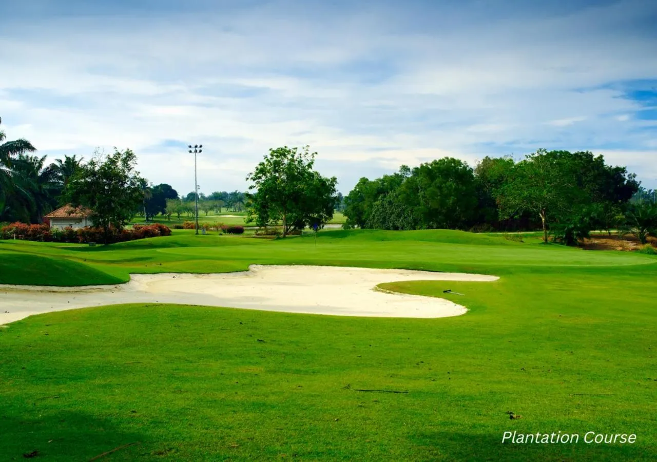Golfcourse in Tanjung Puteri Golf and Resort Malaysia