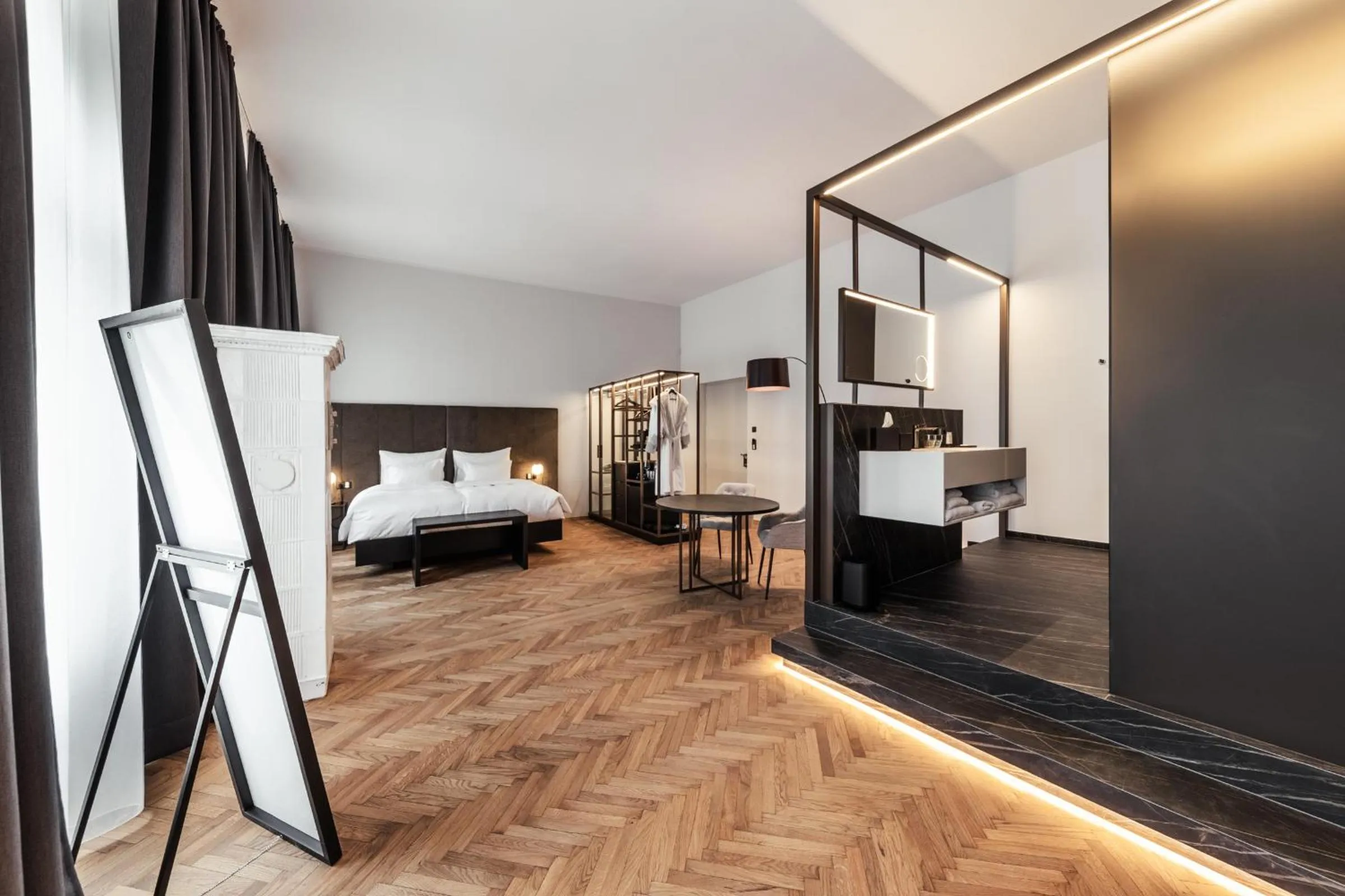 Photo of the whole room, Bed in META SUITES historic city living