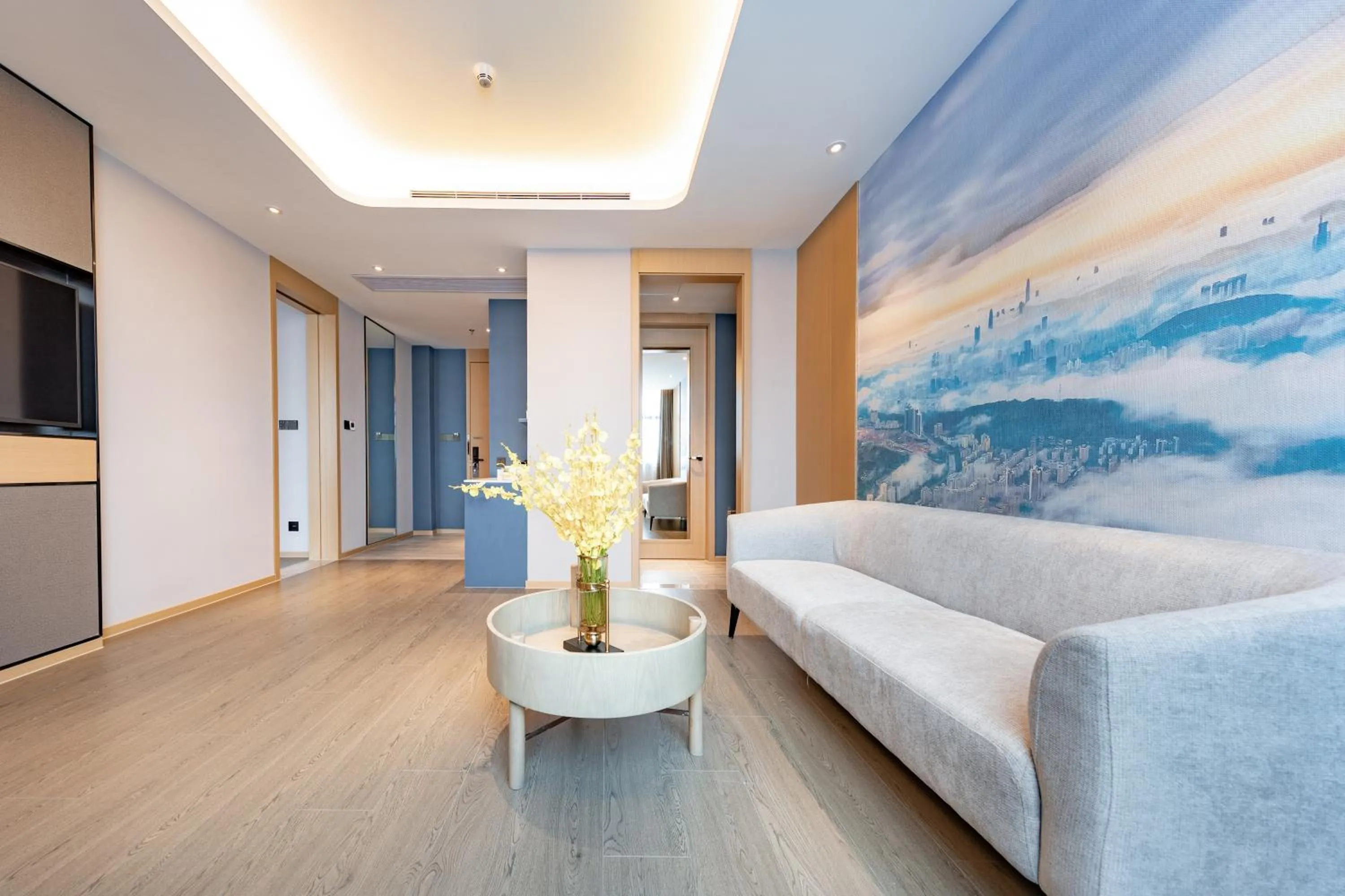 Living room in Atour Hotel Shenzhen Guangming New City