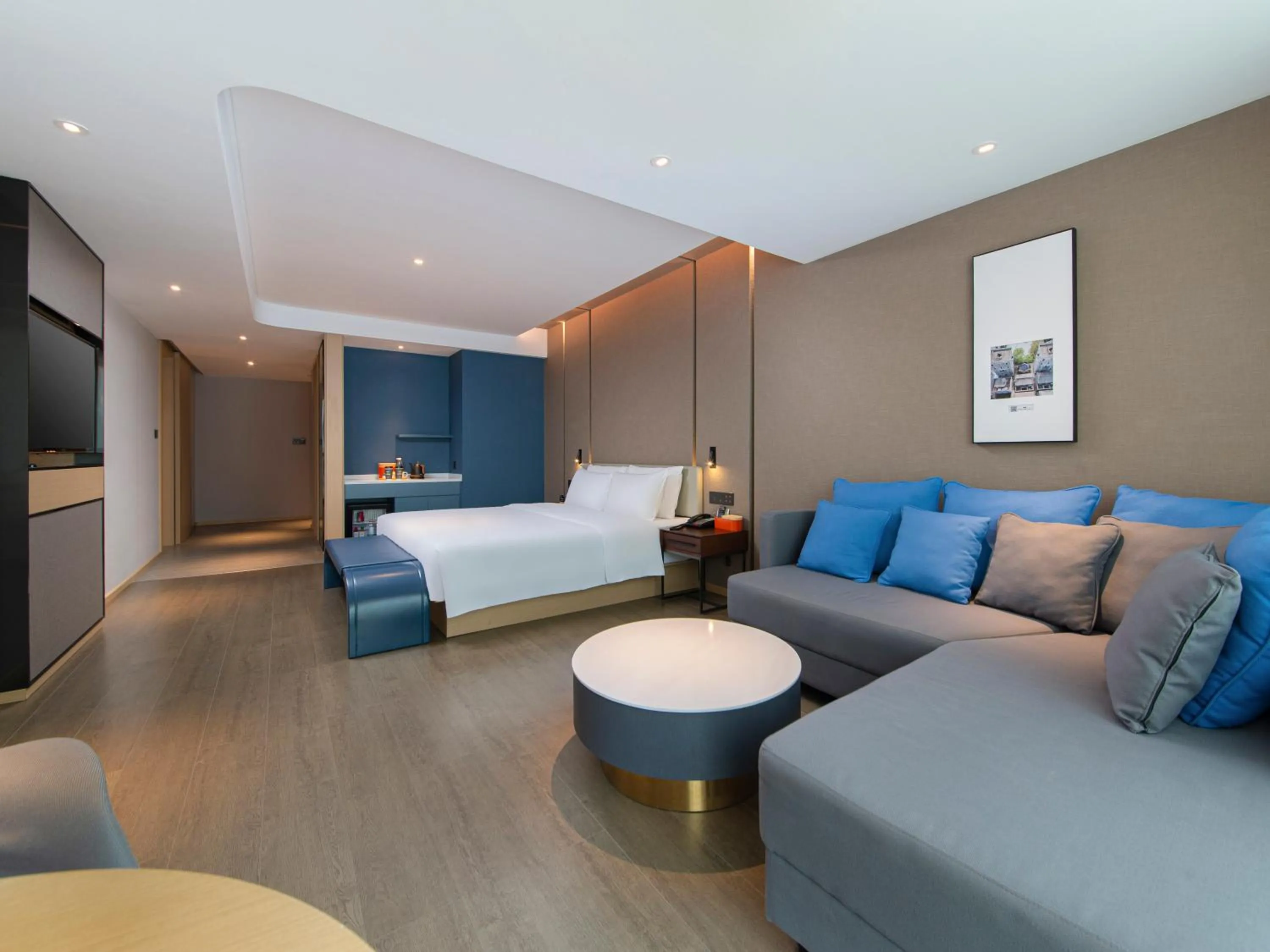 Photo of the whole room in Atour Hotel Foshan Shunde Happy Coast