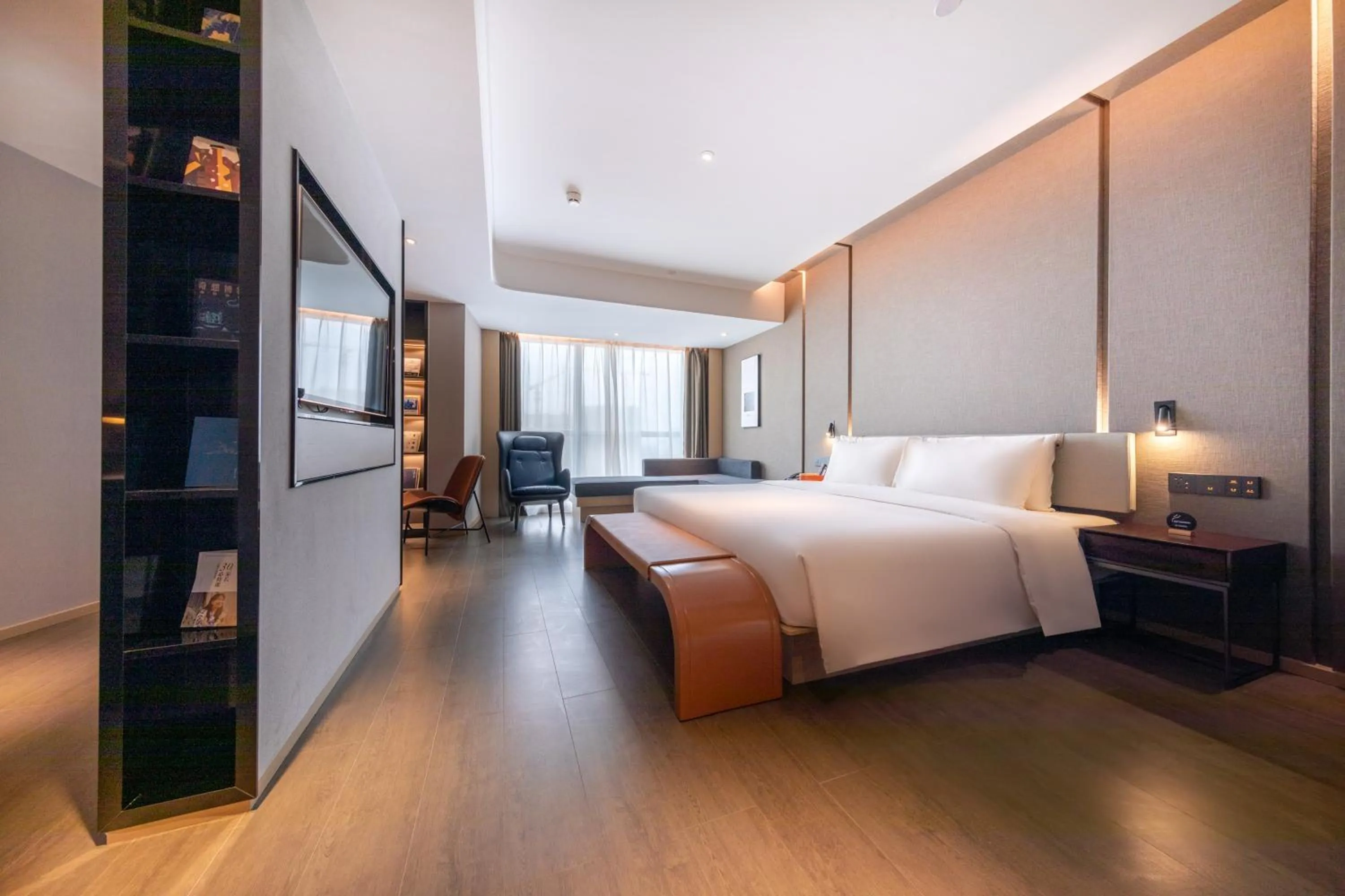 Bed in Atour Hotel Foshan Shunde Happy Coast