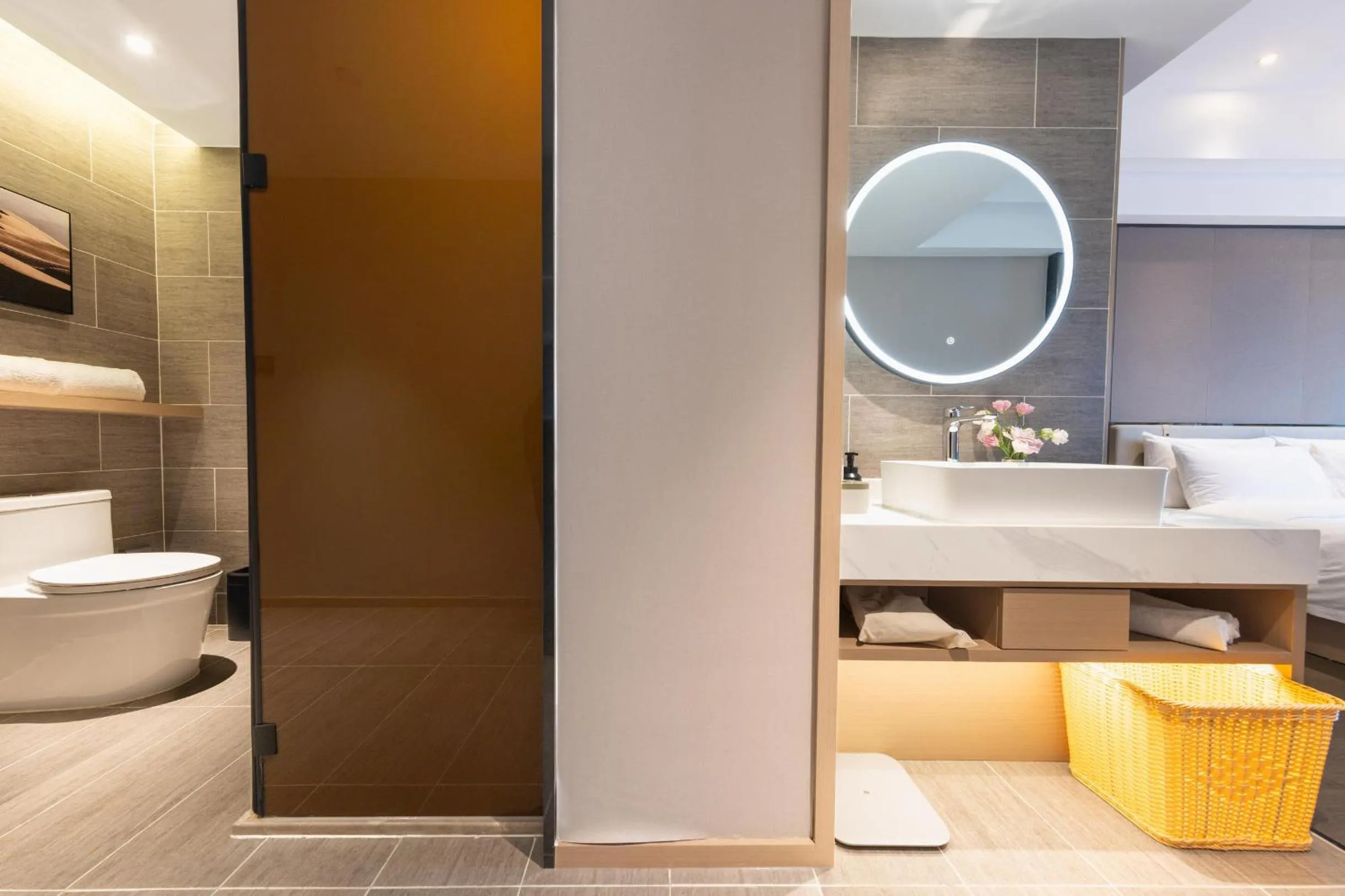 Toilet in Atour Hotel Chongqing North Railway Station