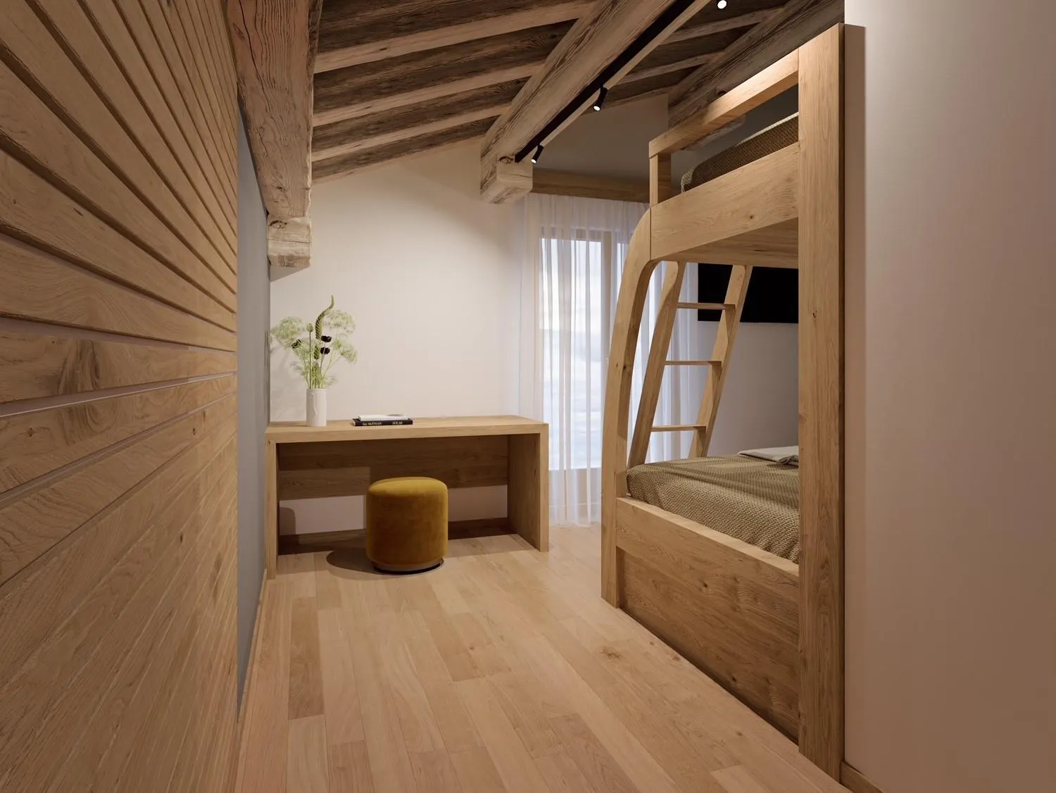 bunk bed, Bed in Naturae Lodge Wellness & Spa