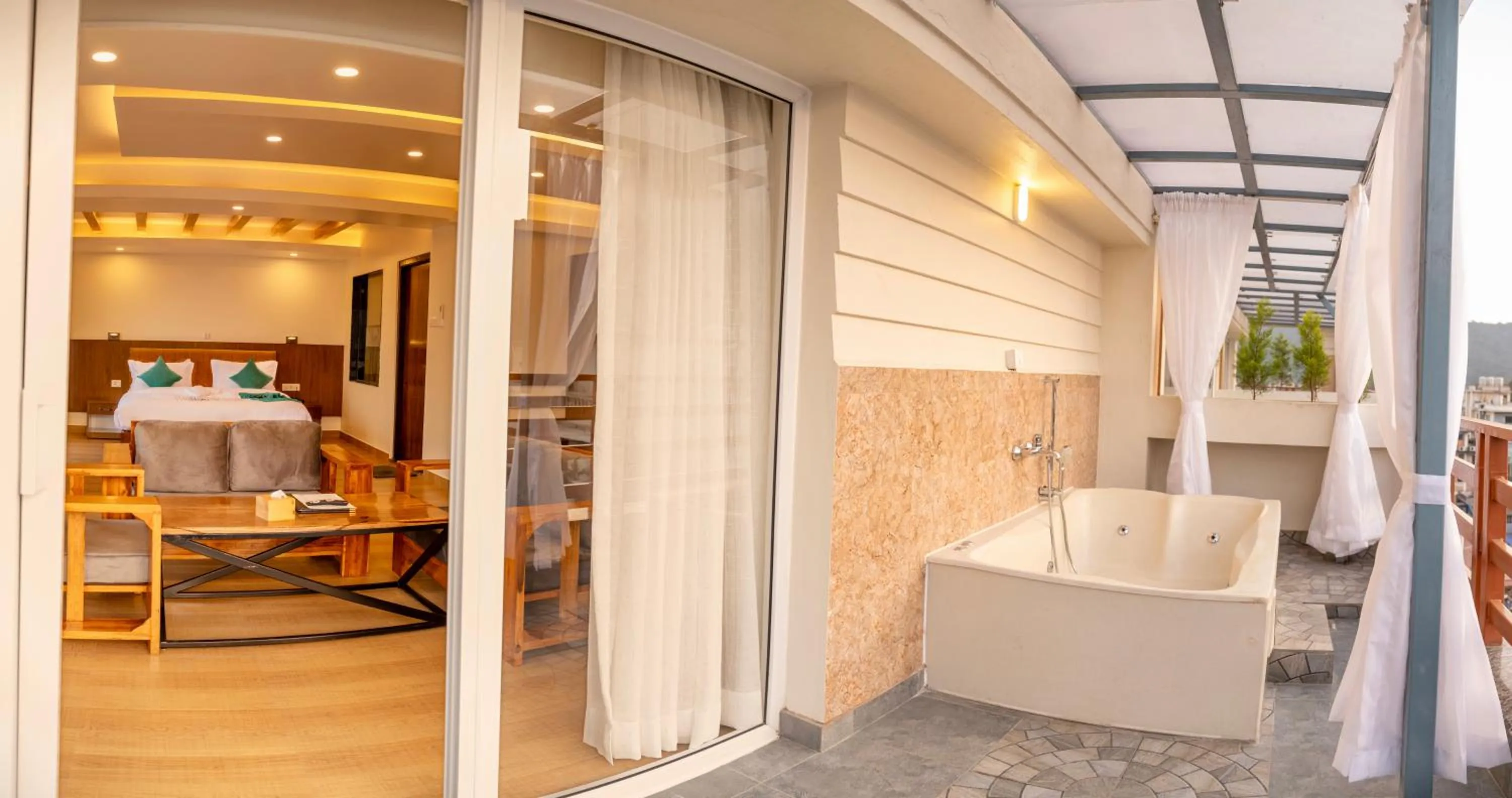 Photo of the whole room in Pokhara Alpine and Springs