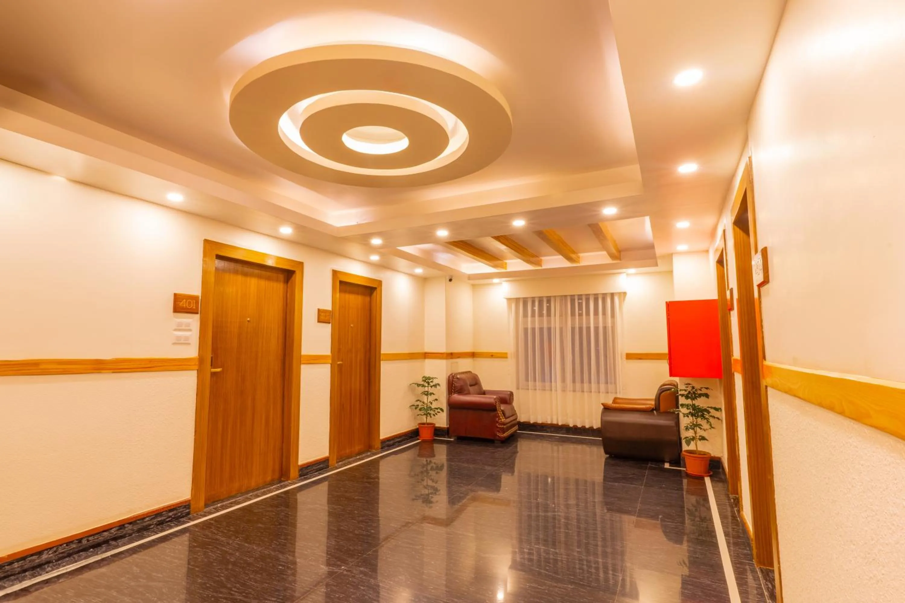 Seating area in Pokhara Alpine and Springs