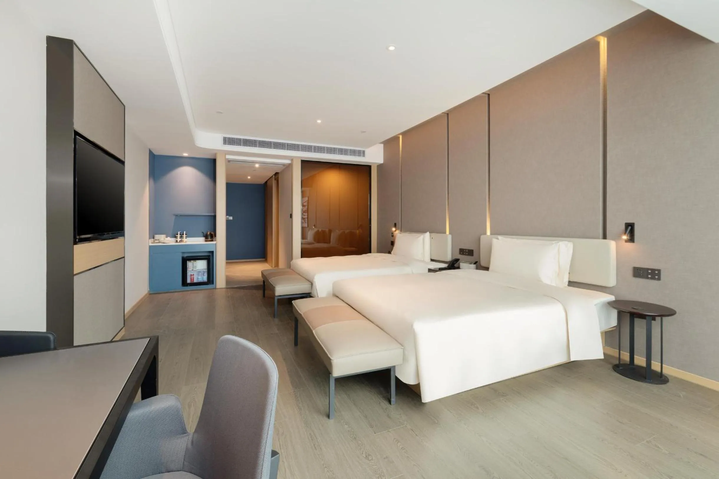 Living room, Bed in Atour Hotel Dongguan Fenggang