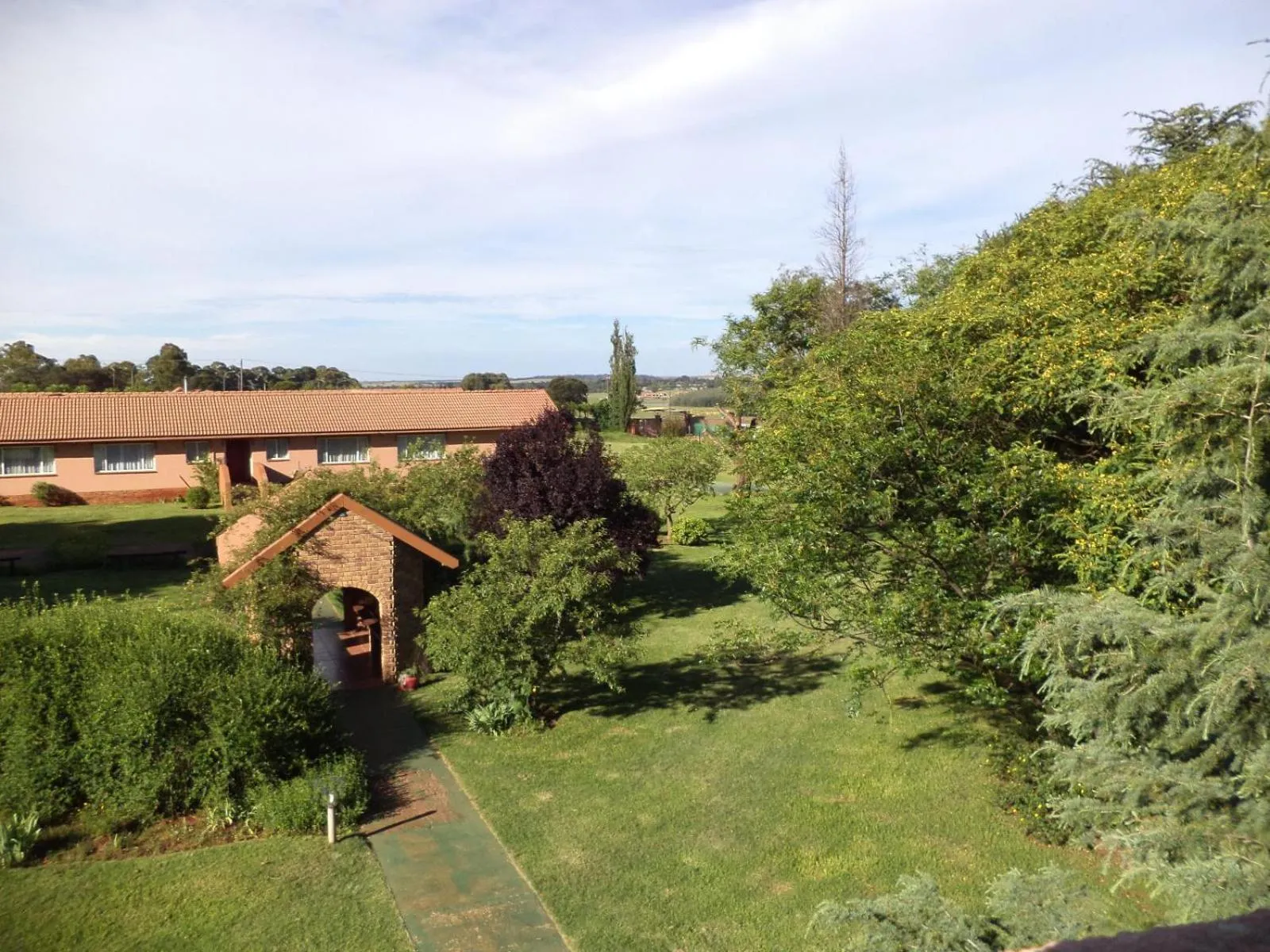 Garden in Gateway Guesthouse