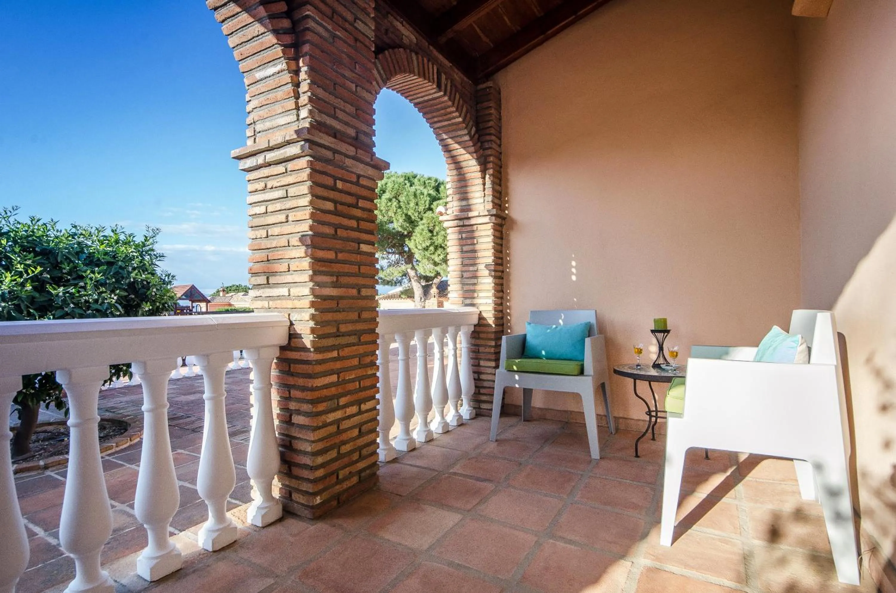 Balcony/Terrace in Villa Conmigo Bed & Breakfast