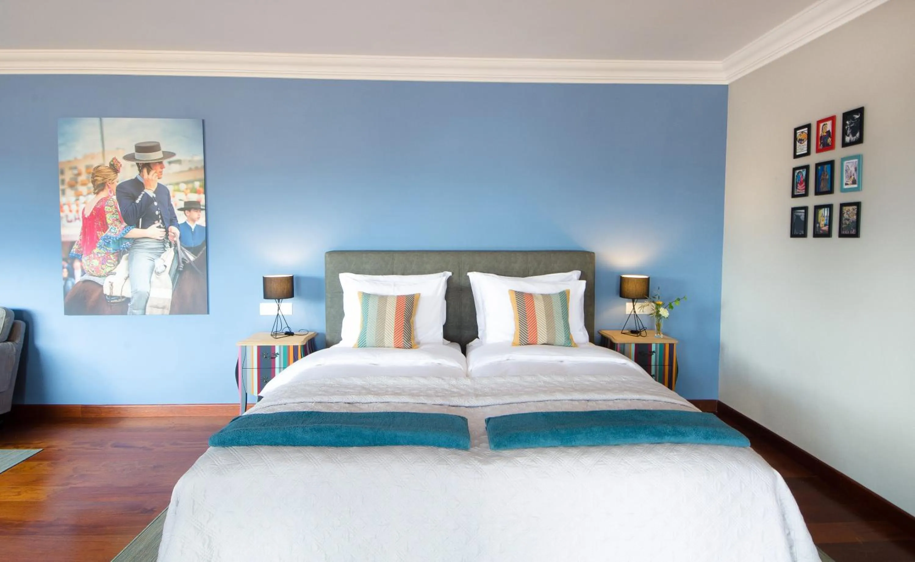 Bed in Villa Conmigo Bed & Breakfast